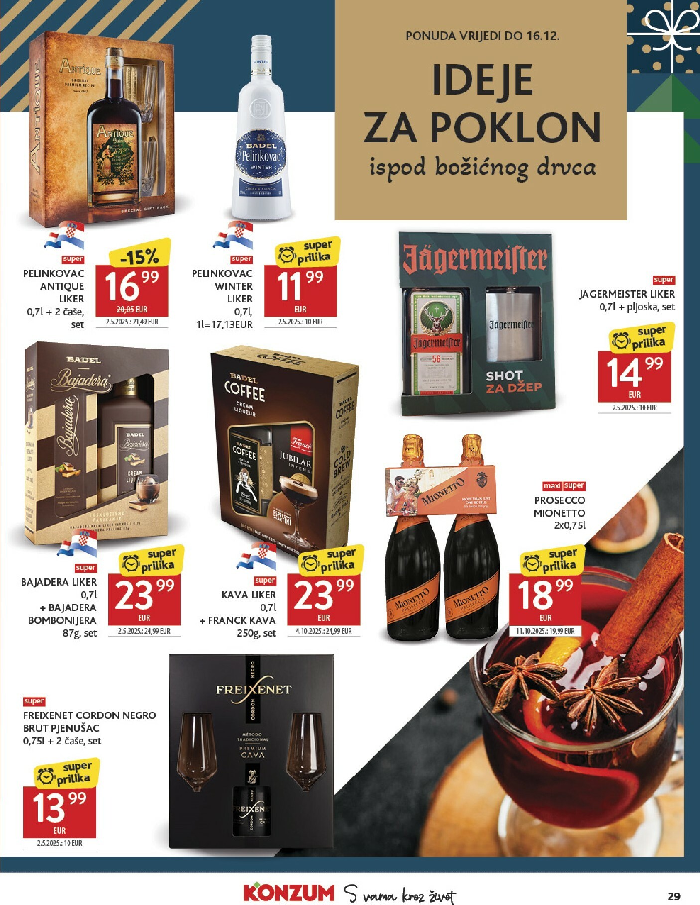 konzum - Prelistajte katalog Konzum, vrijedi od 26.11. do 02.12. - page: 29