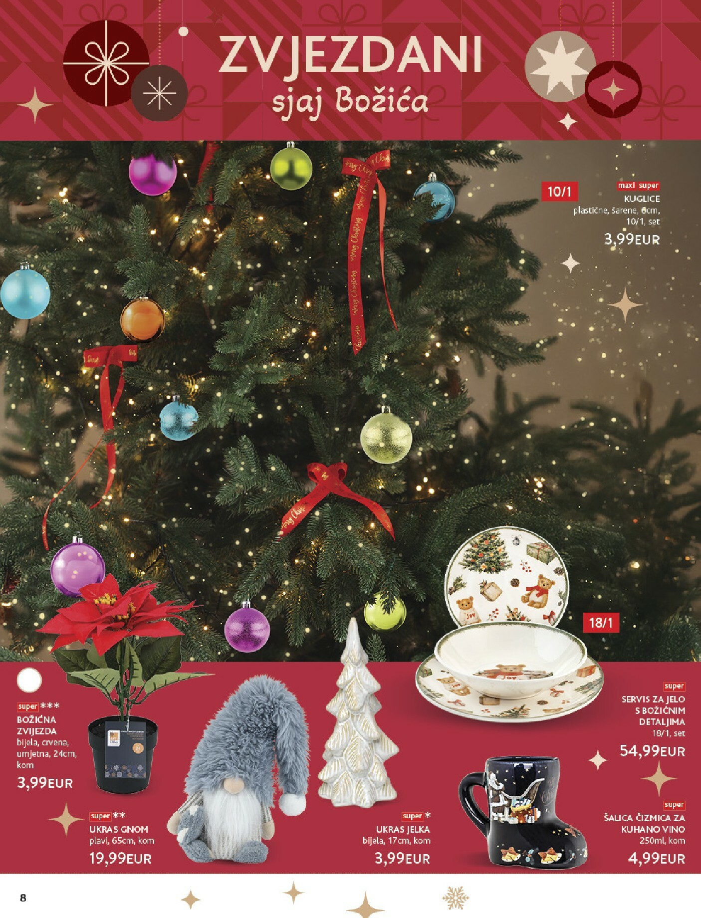 konzum - Prelistajte katalog Konzum - Katalog Ukrasi, vrijedi od 24.11. do 24.12. - page: 8