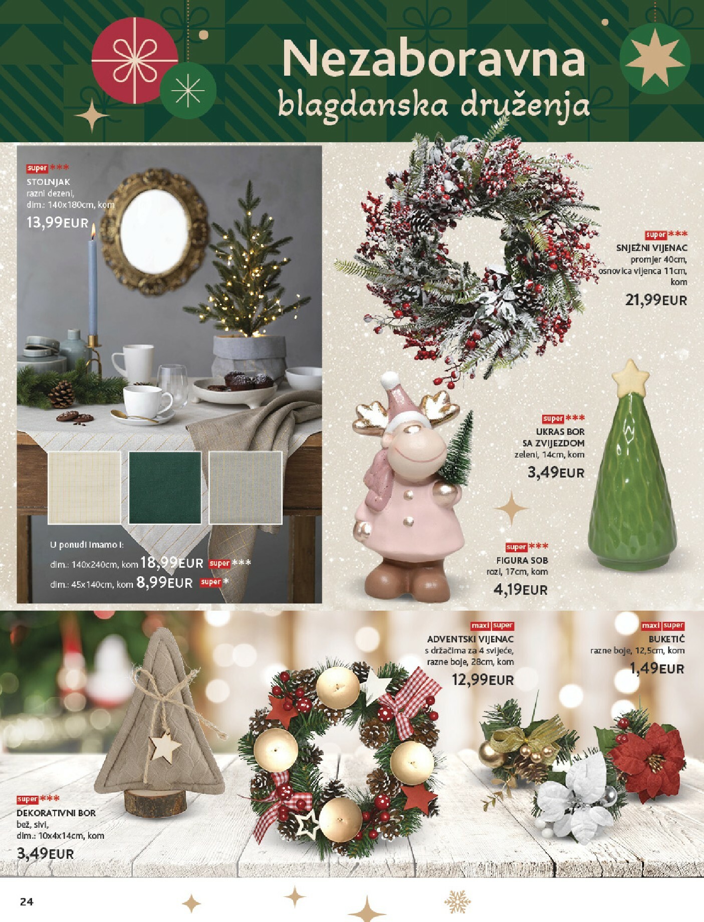 konzum - Prelistajte katalog Konzum - Katalog Ukrasi, vrijedi od 24.11. do 24.12. - page: 24