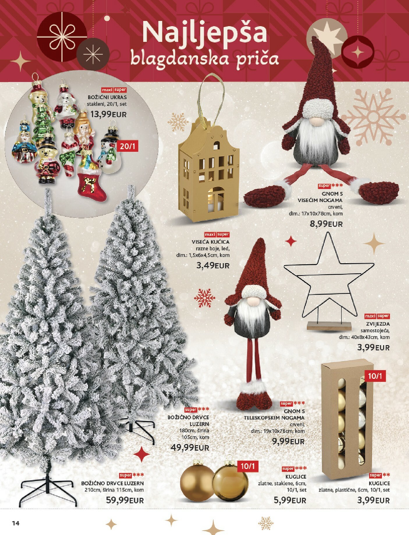 konzum - Prelistajte katalog Konzum - Katalog Ukrasi, vrijedi od 24.11. do 24.12. - page: 14