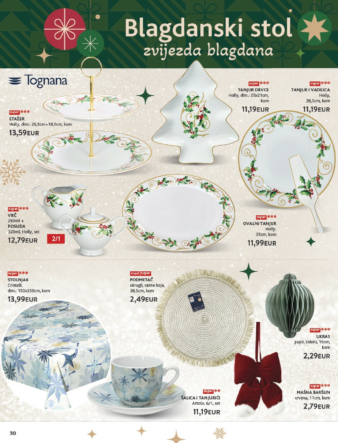 konzum - Prelistajte katalog Konzum - Katalog Ukrasi, vrijedi od 24.11. do 24.12. - page: 30