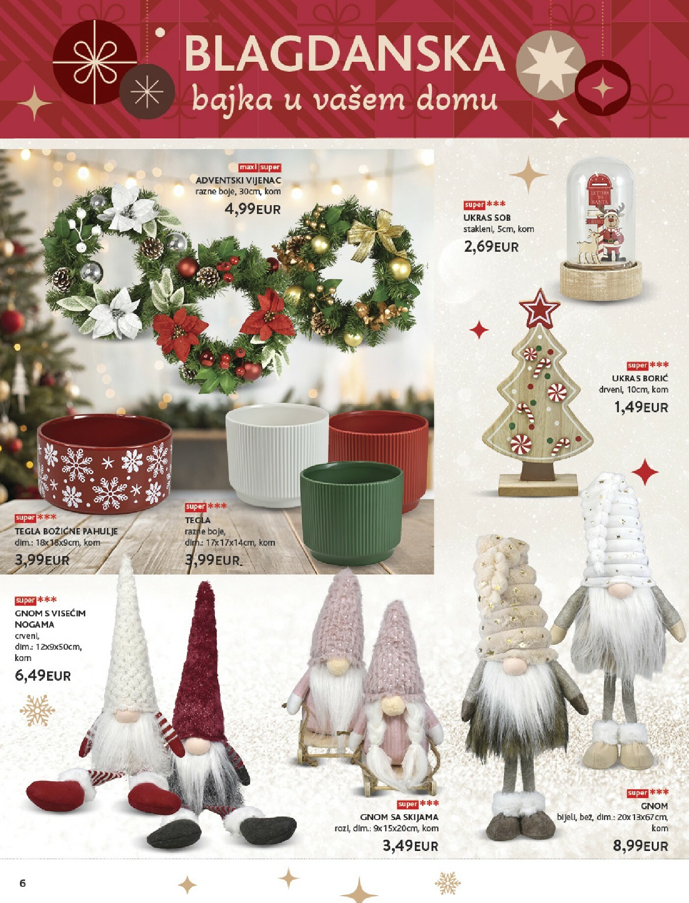 konzum - Prelistajte katalog Konzum - Katalog Ukrasi, vrijedi od 24.11. do 24.12. - page: 6