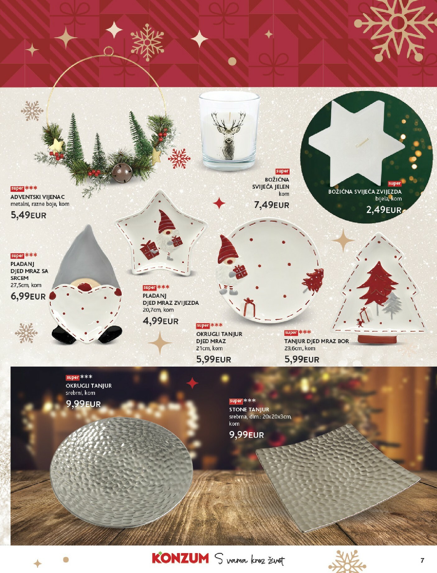 konzum - Prelistajte katalog Konzum - Katalog Ukrasi, vrijedi od 24.11. do 24.12. - page: 7