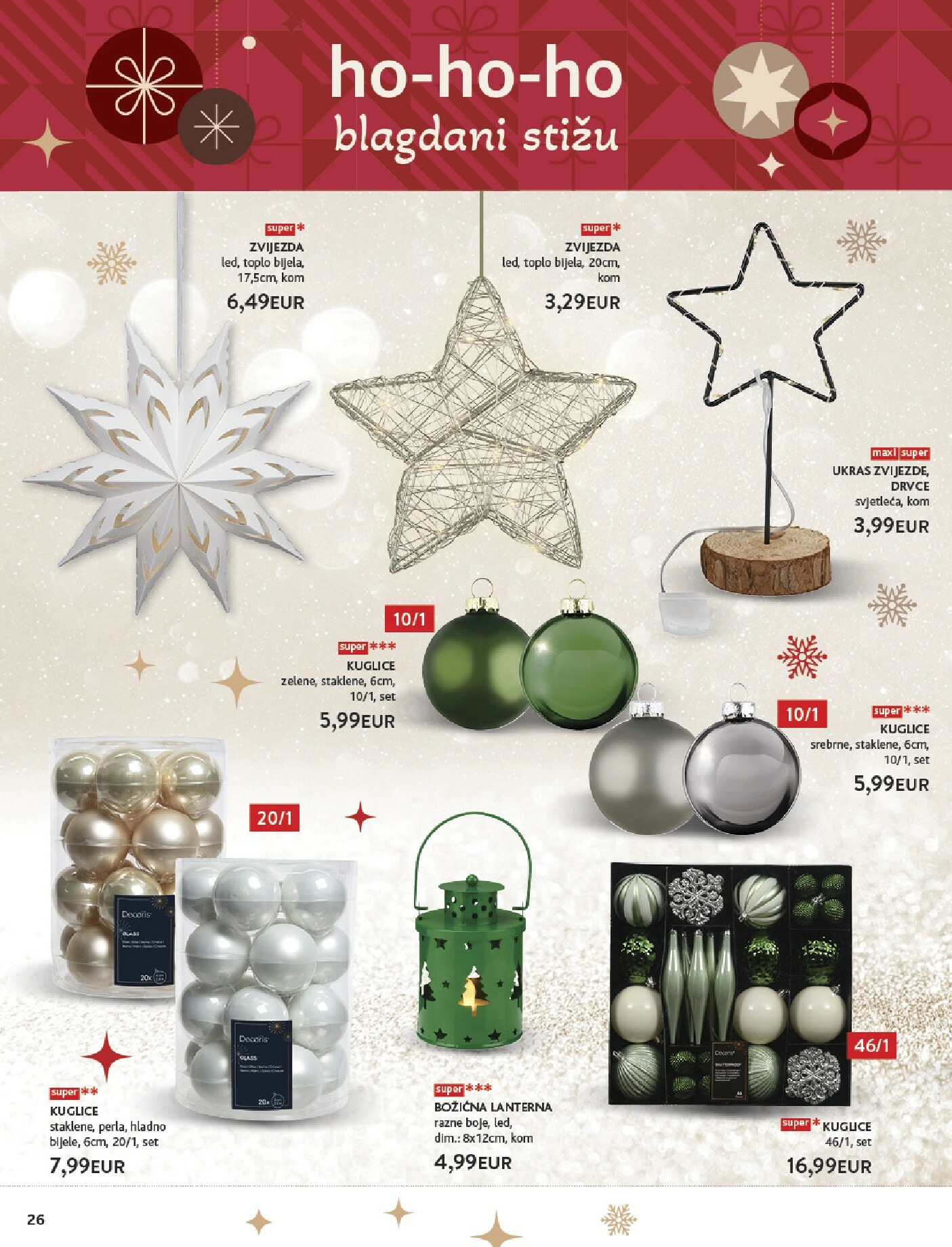 konzum - Prelistajte katalog Konzum - Katalog Ukrasi, vrijedi od 24.11. do 24.12. - page: 26