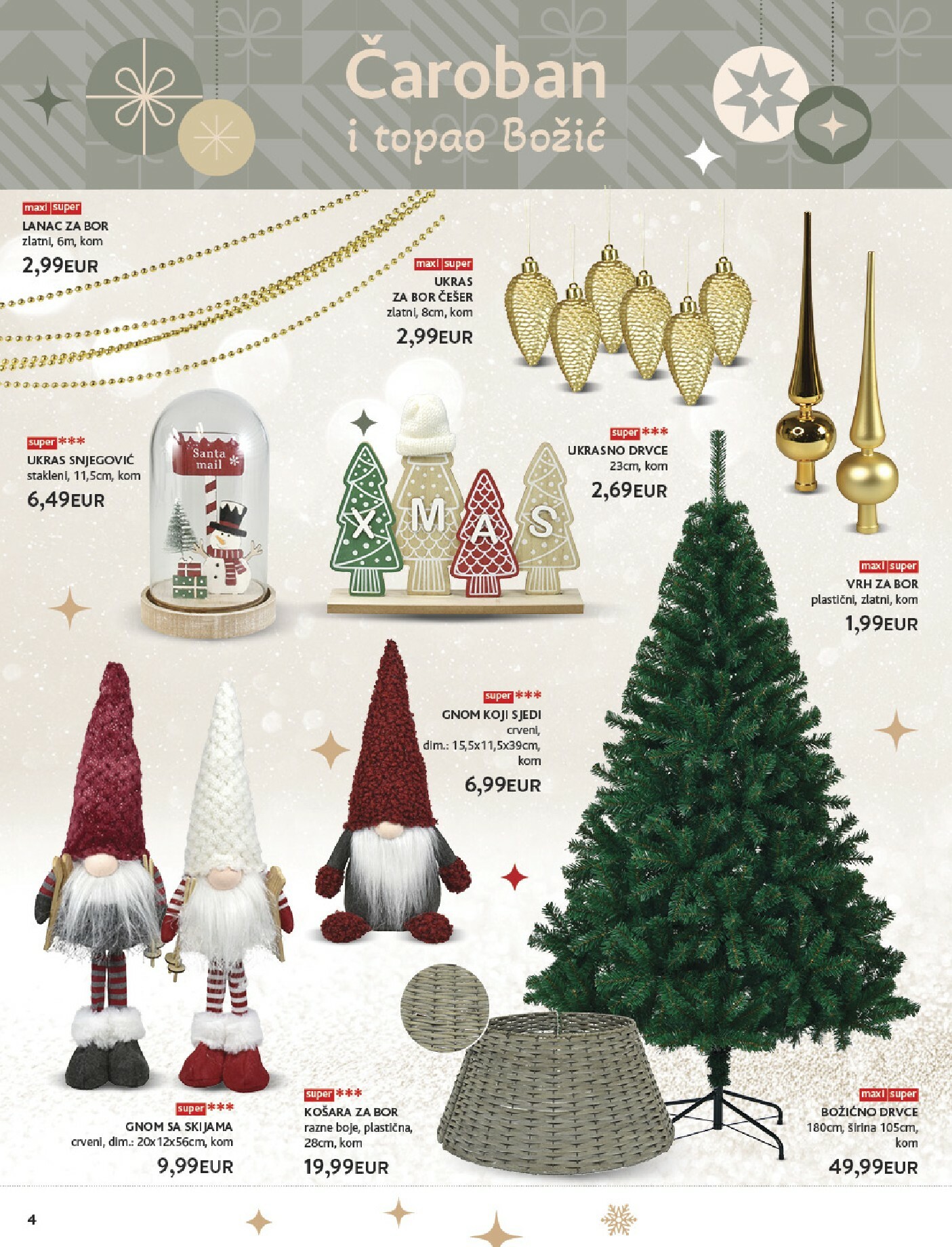 konzum - Prelistajte katalog Konzum - Katalog Ukrasi, vrijedi od 24.11. do 24.12. - page: 4