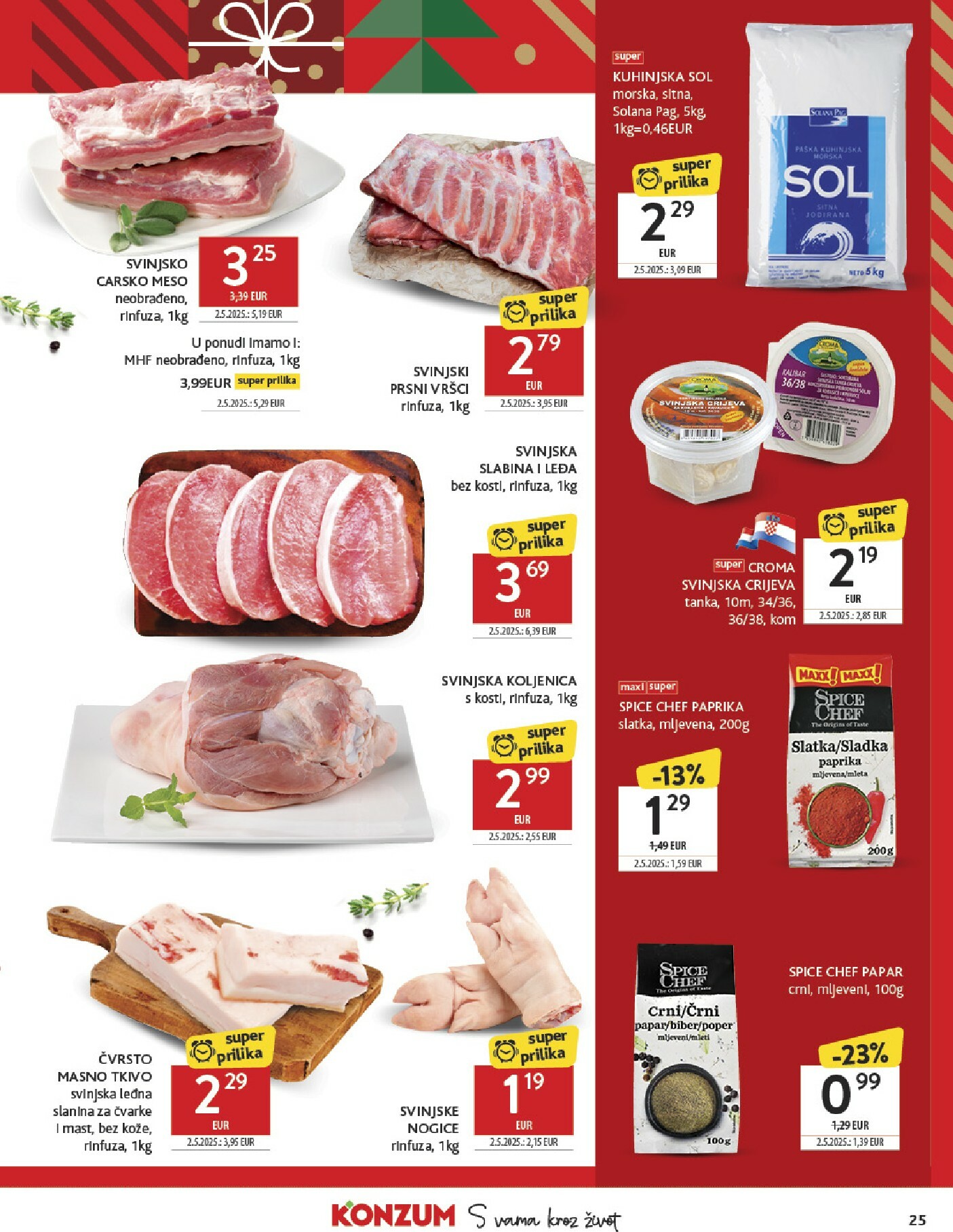konzum - Prelistajte katalog Konzum, vrijedi od 03.12. do 09.12. - page: 25