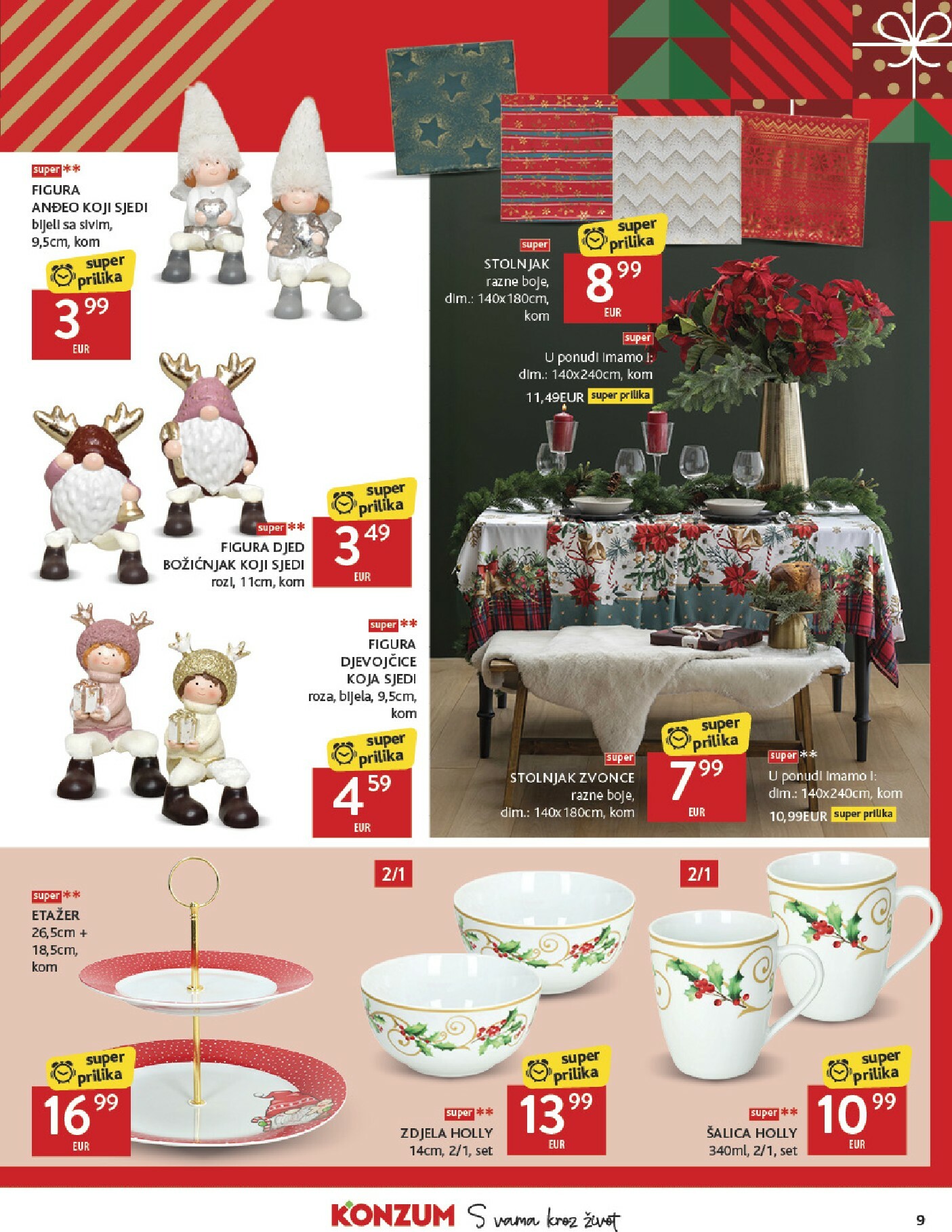 konzum - Prelistajte katalog Konzum, vrijedi od 03.12. do 09.12. - page: 9