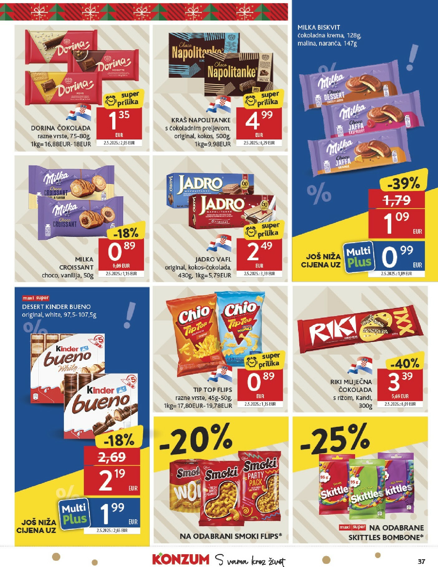konzum - Prelistajte katalog Konzum, vrijedi od 03.12. do 09.12. - page: 37