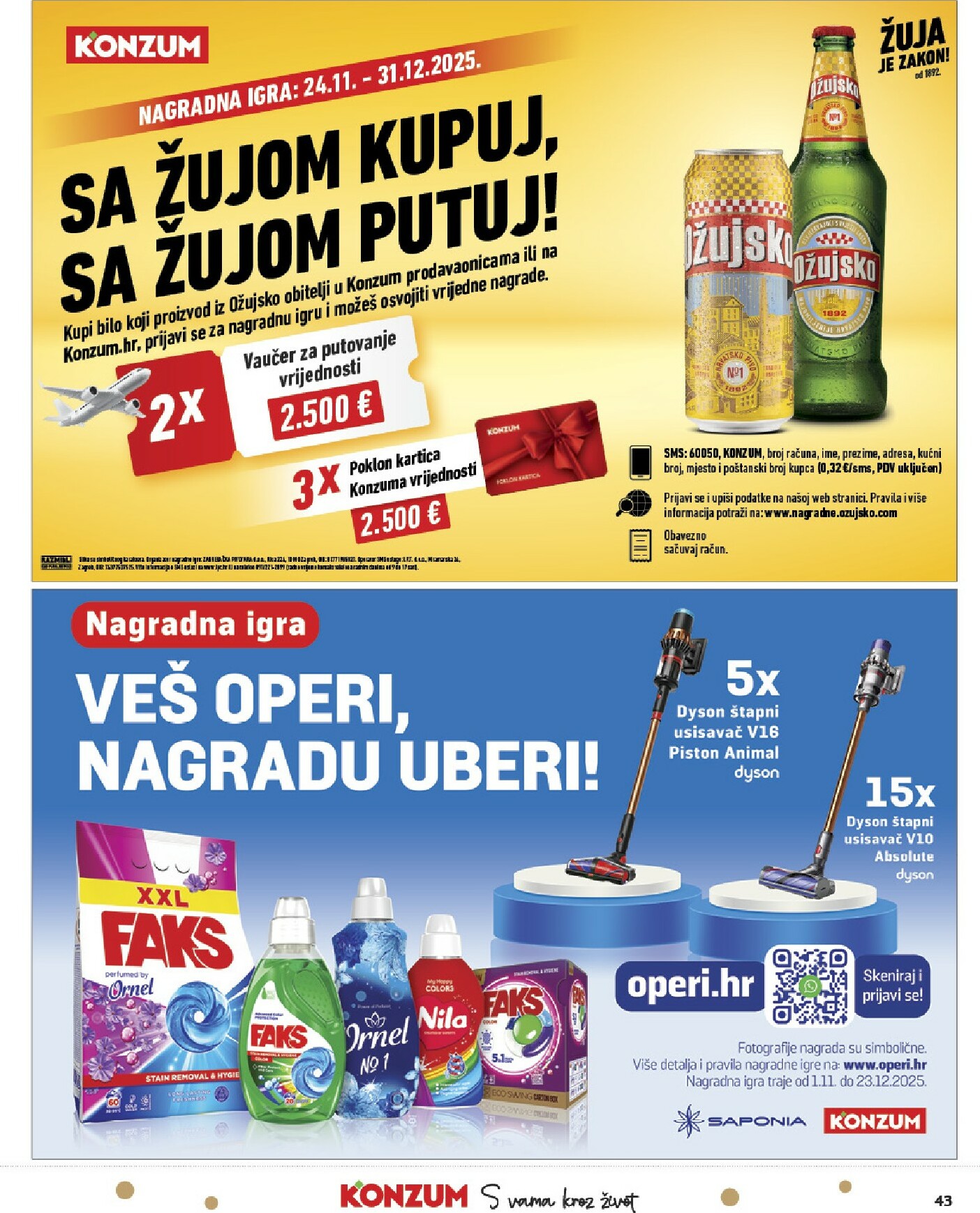 konzum - Prelistajte katalog Konzum, vrijedi od 03.12. do 09.12. - page: 43