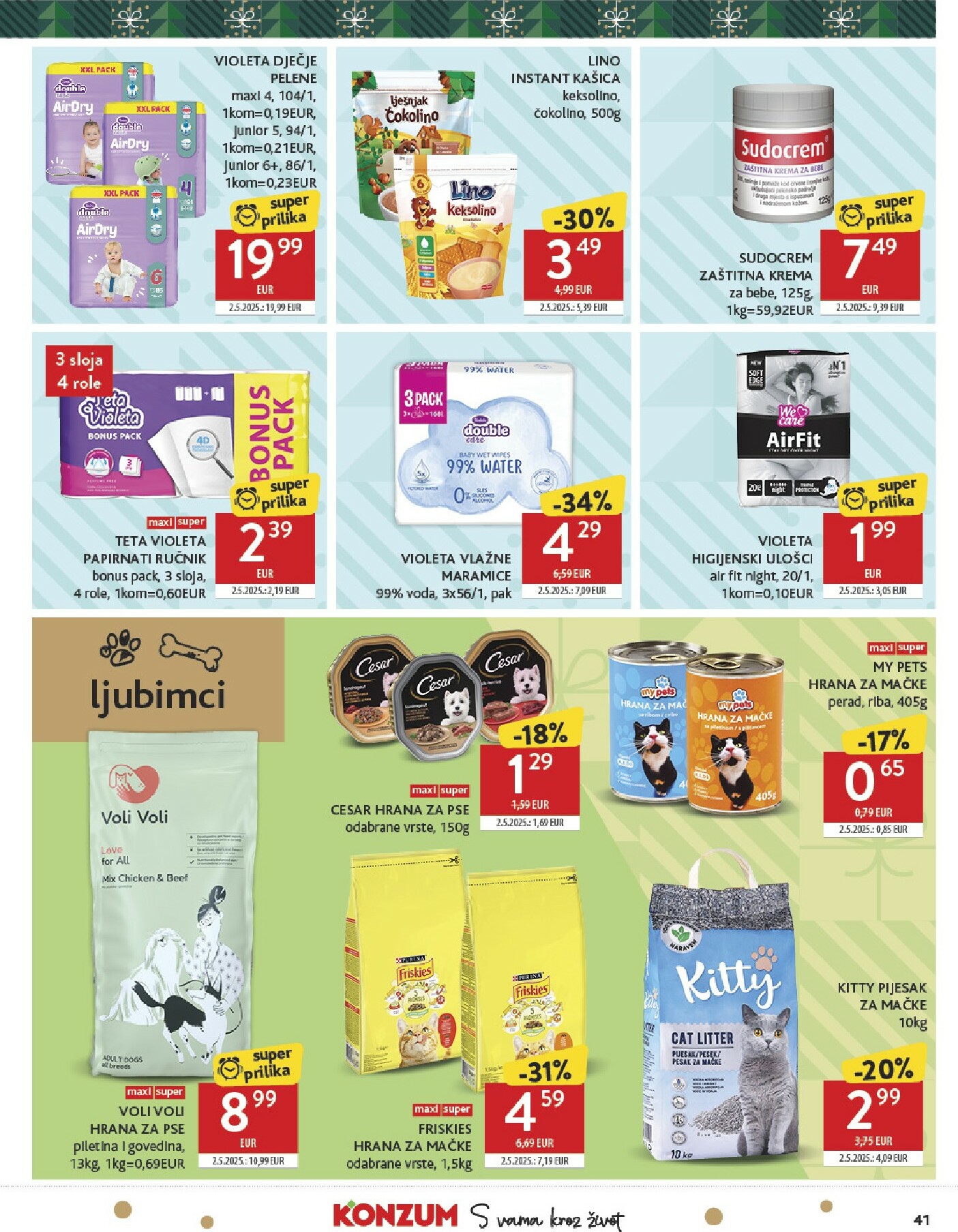 konzum - Prelistajte katalog Konzum, vrijedi od 03.12. do 09.12. - page: 41