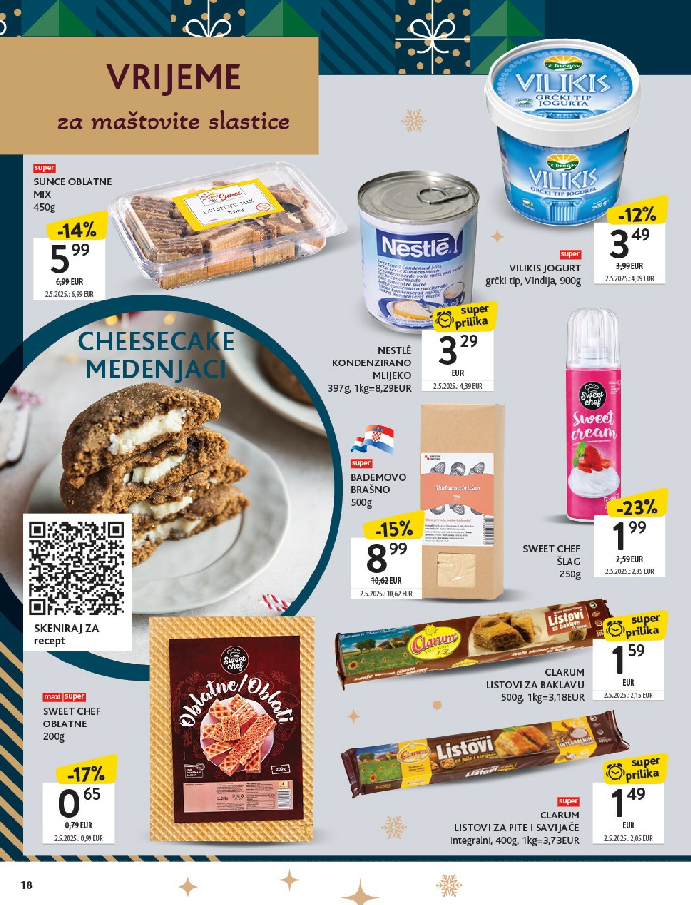 konzum - Prelistajte katalog Konzum - Katalog kolači, vrijedi od 01.12. do 24.12. - page: 18