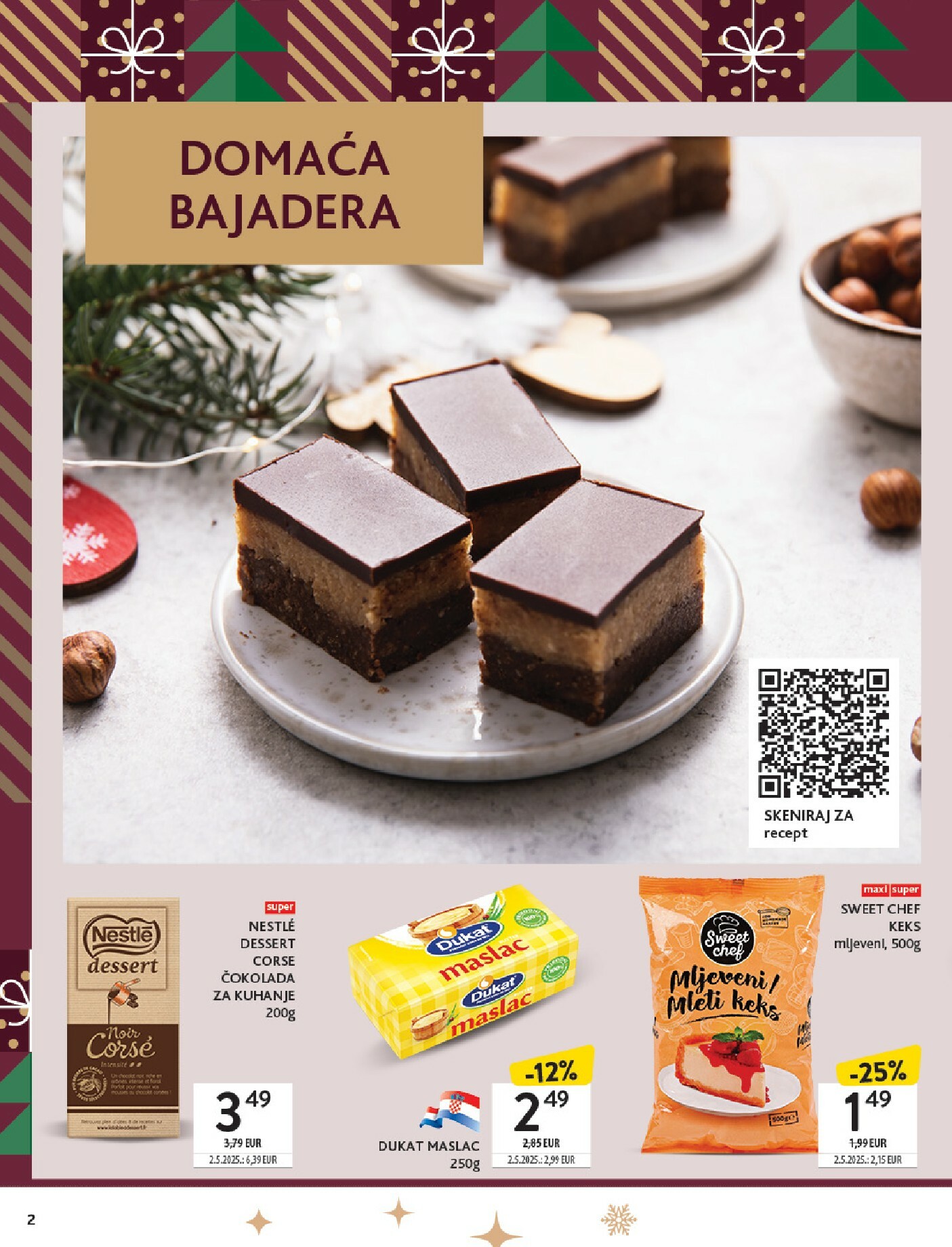 konzum - Prelistajte katalog Konzum - Katalog kolači, vrijedi od 01.12. do 24.12. - page: 2