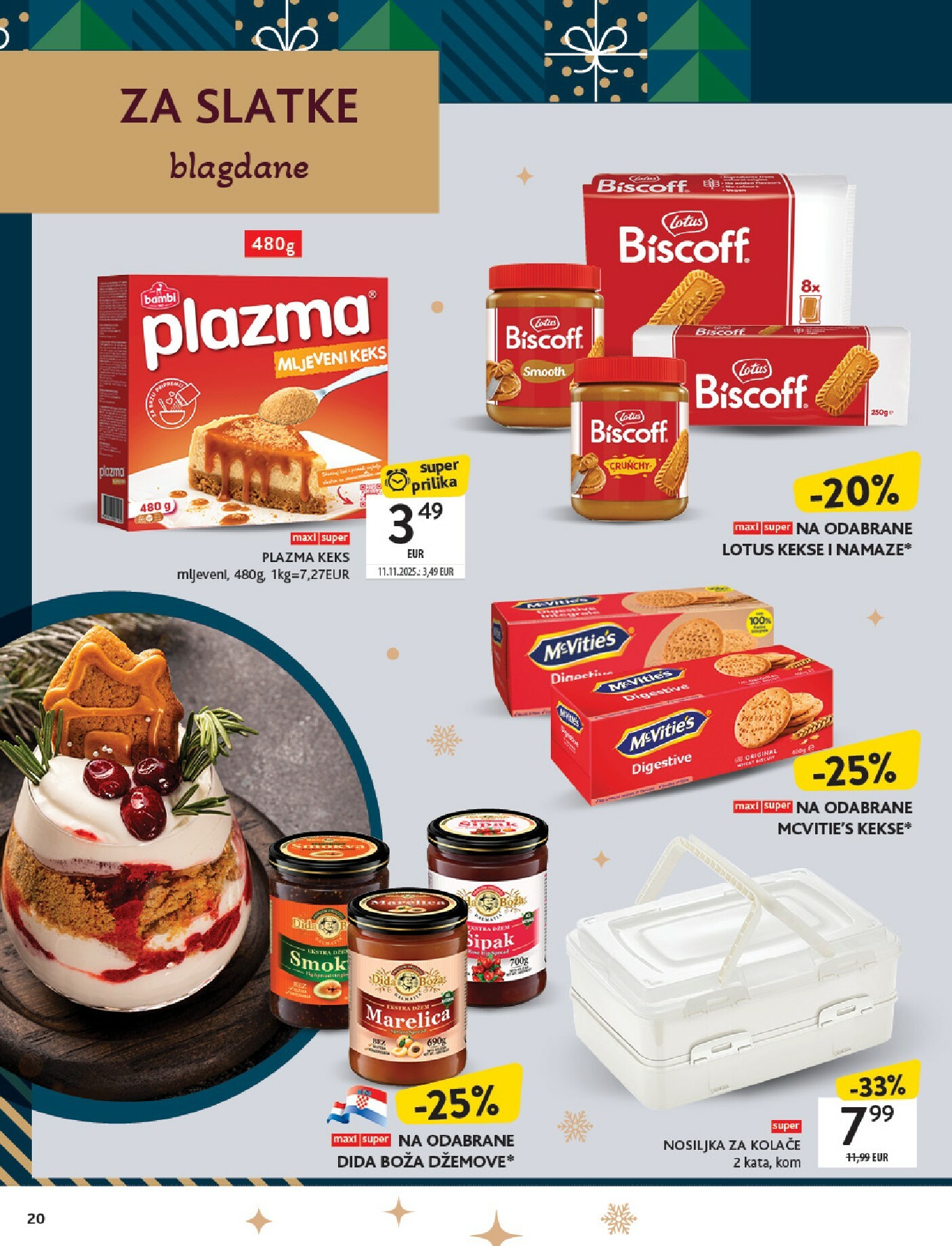 konzum - Prelistajte katalog Konzum - Katalog kolači, vrijedi od 01.12. do 24.12. - page: 20