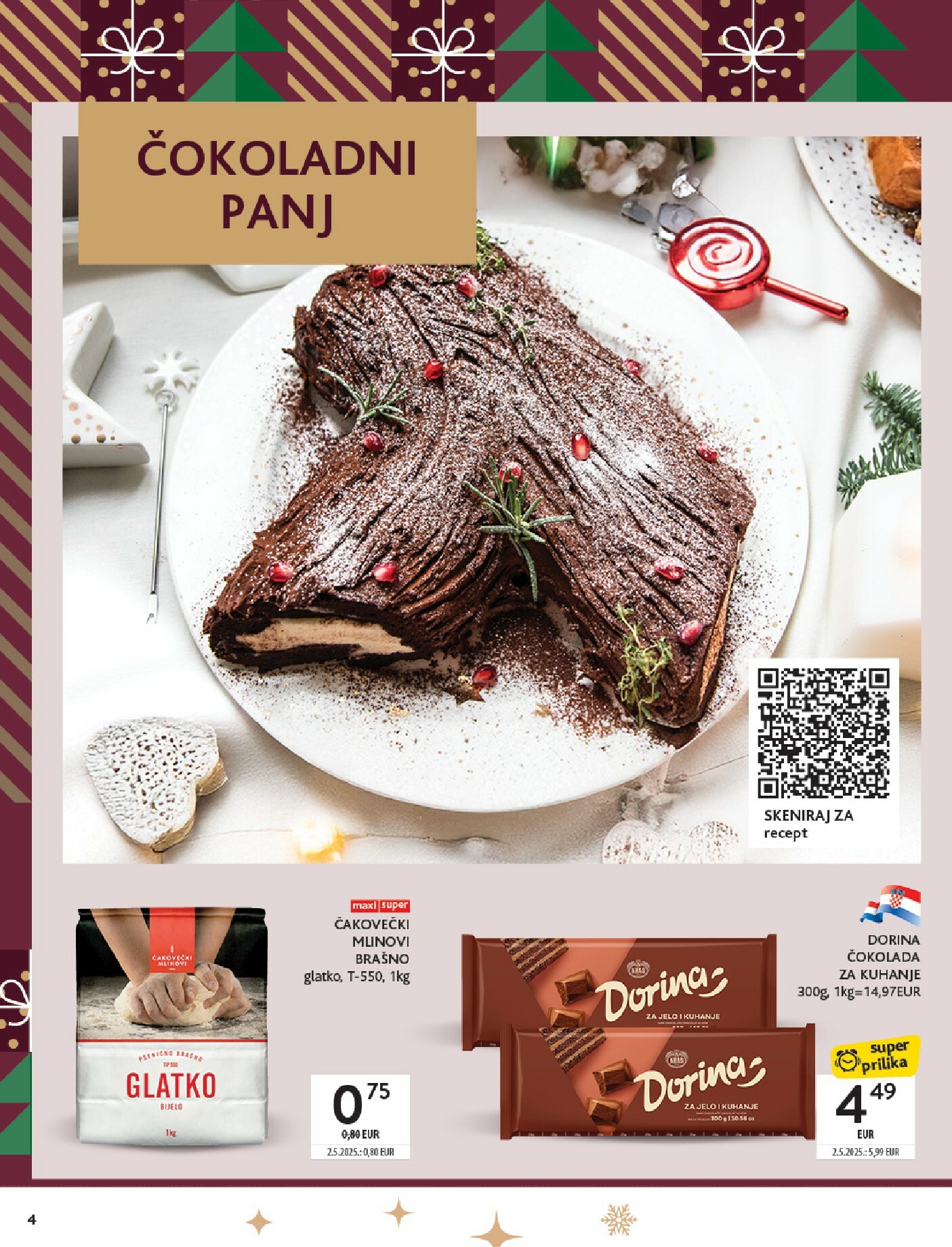 konzum - Prelistajte katalog Konzum - Katalog kolači, vrijedi od 01.12. do 24.12. - page: 4