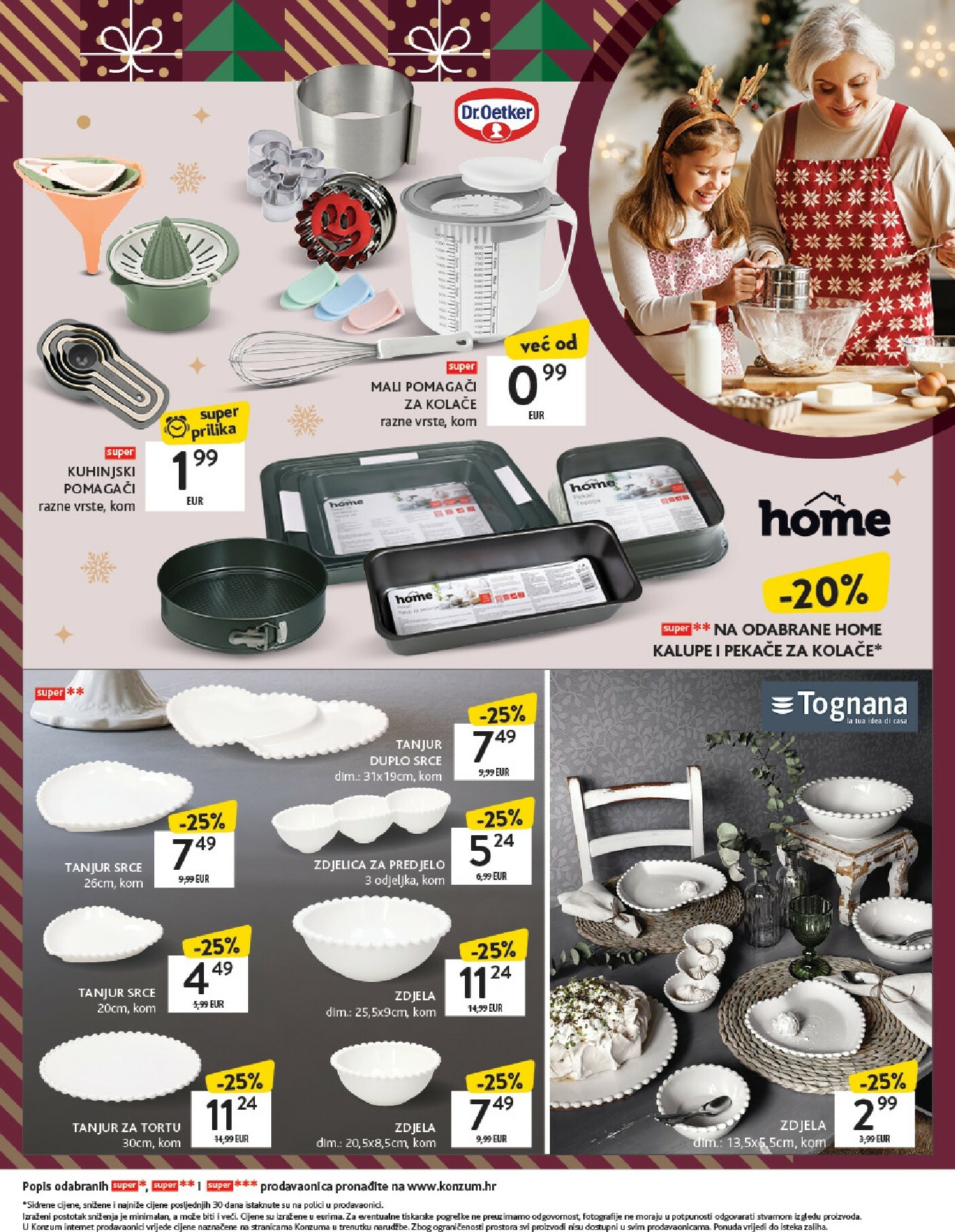konzum - Prelistajte katalog Konzum - Katalog kolači, vrijedi od 01.12. do 24.12. - page: 25