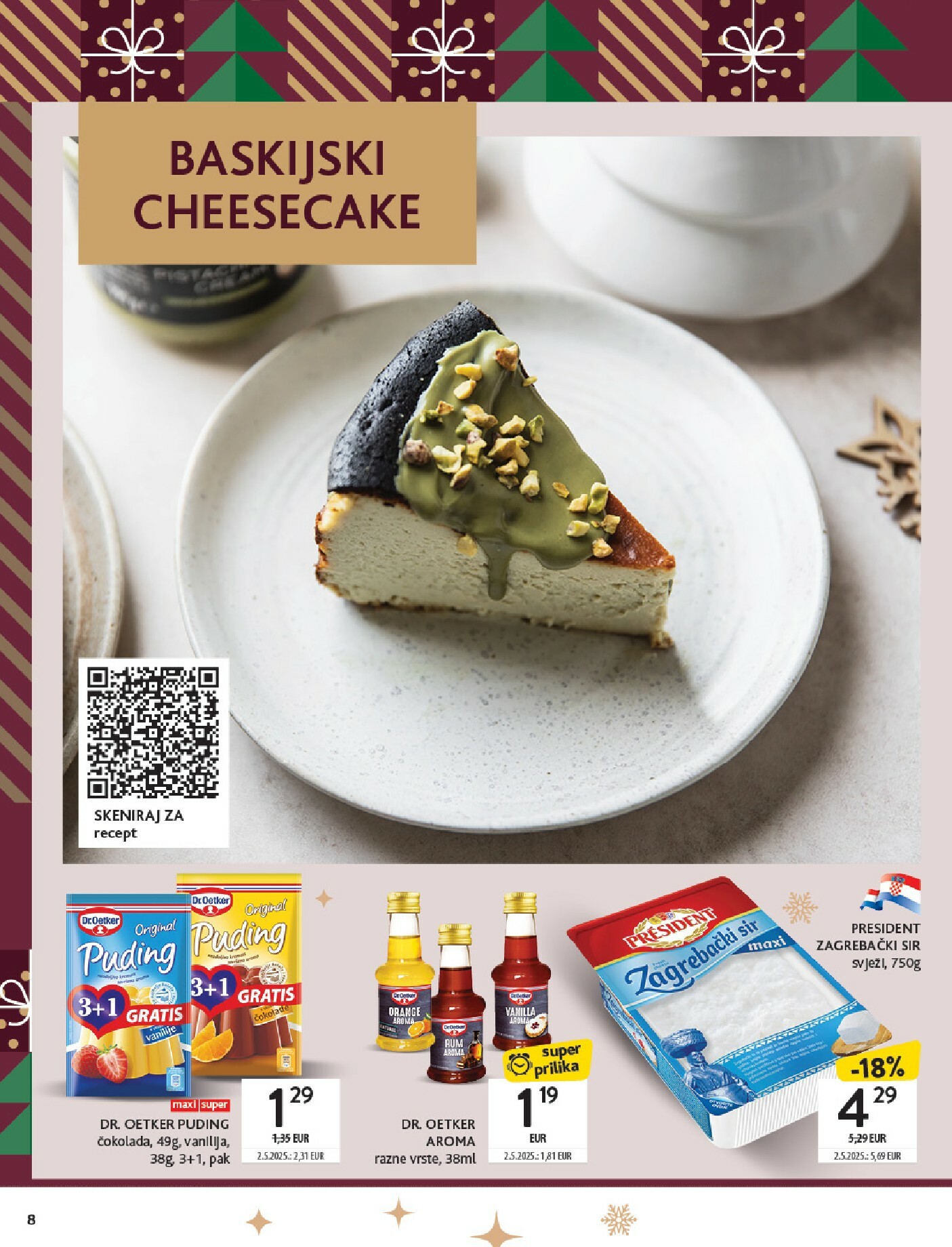 konzum - Prelistajte katalog Konzum - Katalog kolači, vrijedi od 01.12. do 24.12. - page: 8