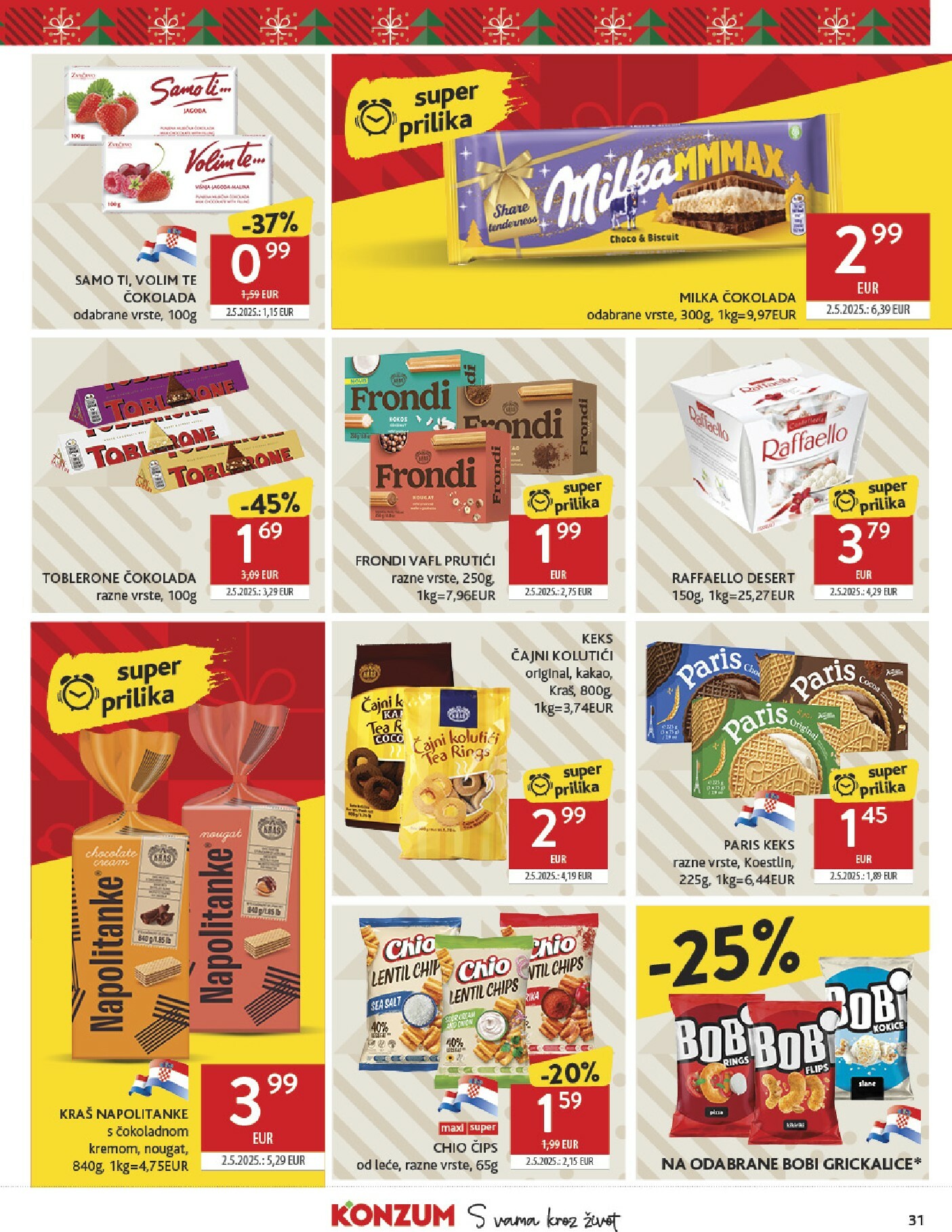 konzum - Prelistajte katalog Konzum, vrijedi od 10.12. do 16.12. - page: 31