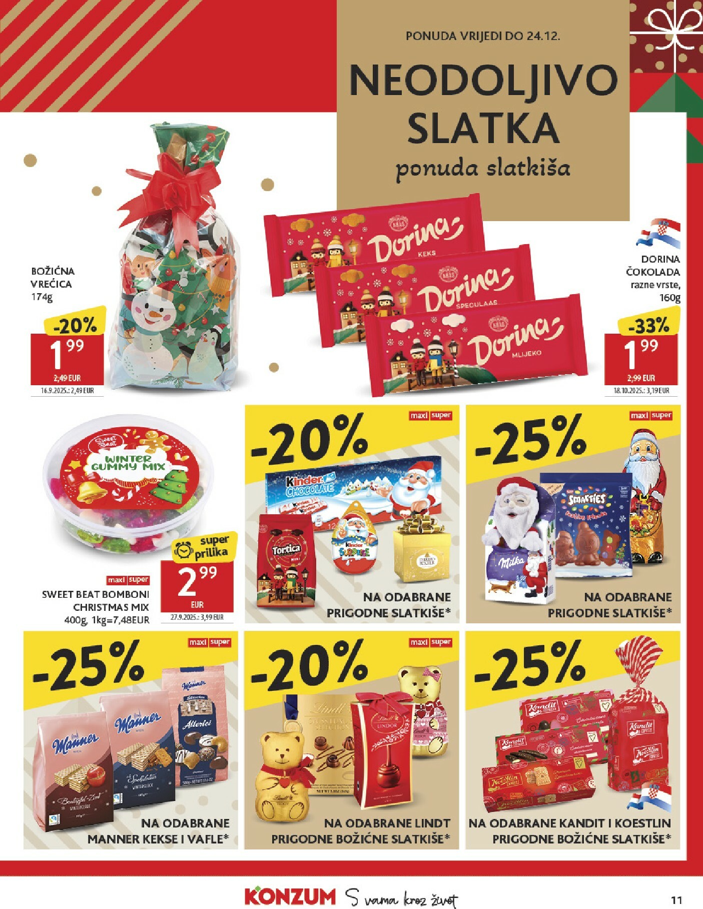 konzum - Prelistajte katalog Konzum, vrijedi od 10.12. do 16.12. - page: 11