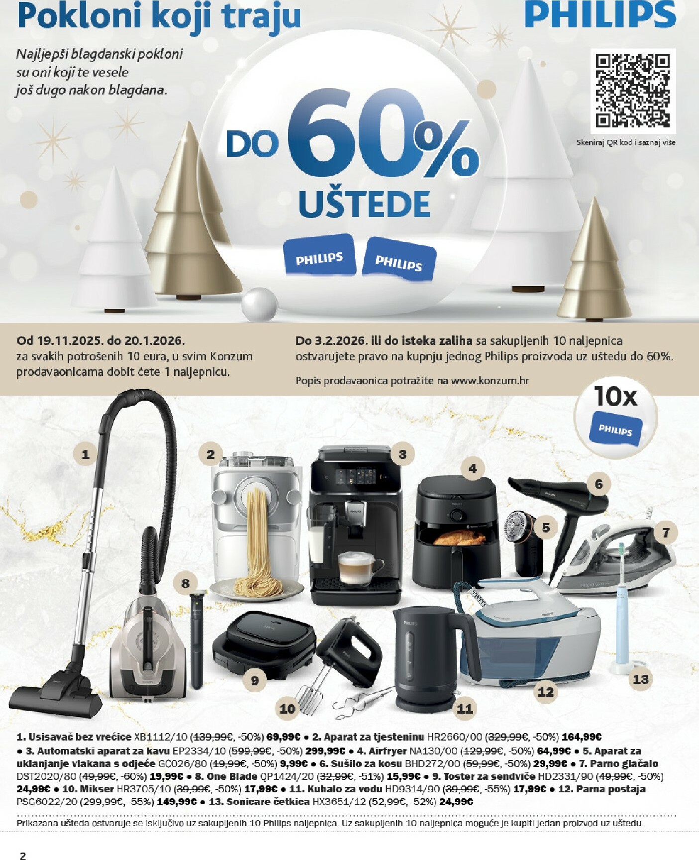 konzum - Prelistajte katalog Konzum, vrijedi od 10.12. do 16.12. - page: 2