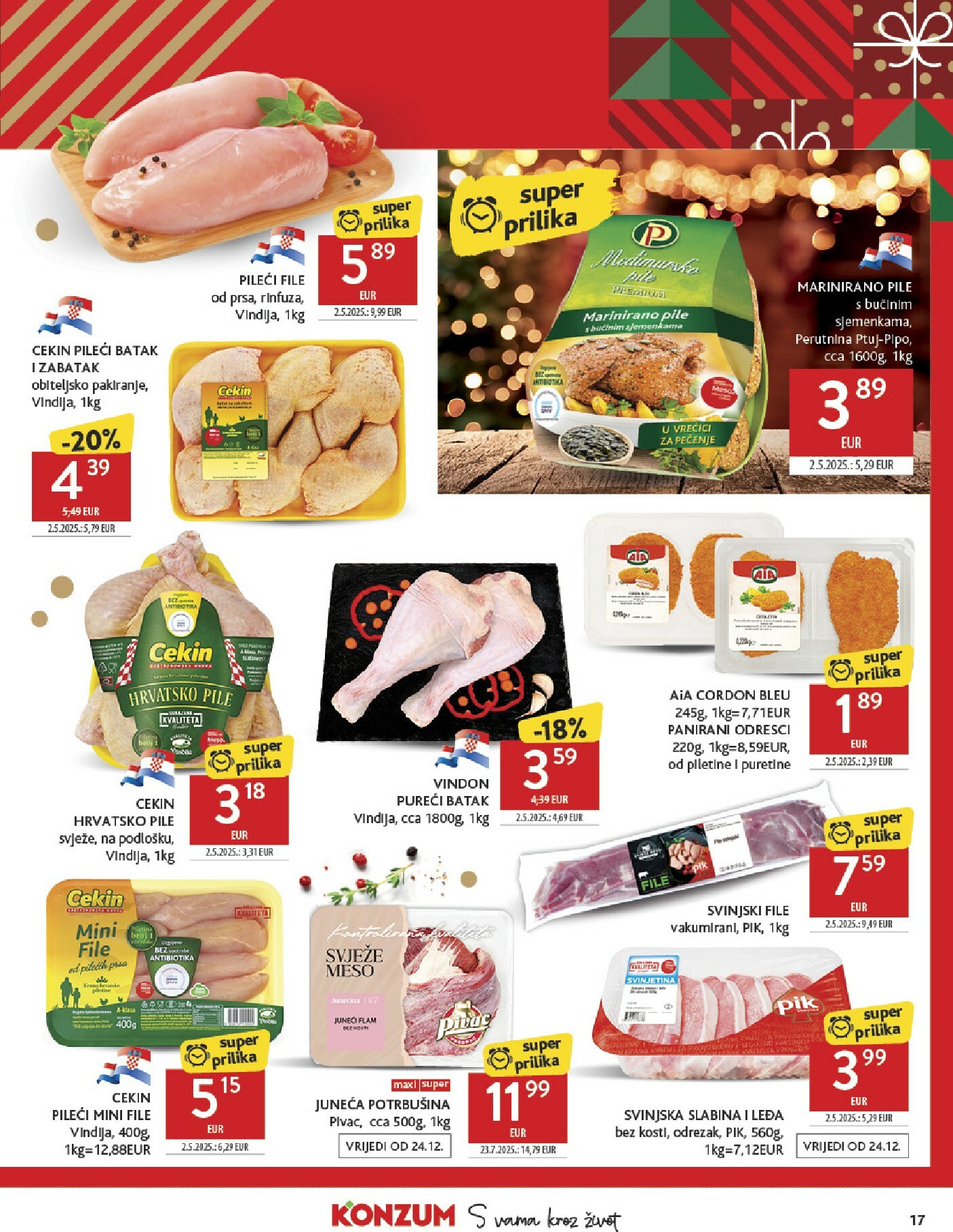 konzum - Prelistajte katalog Konzum, vrijedi od 10.12. do 16.12. - page: 17