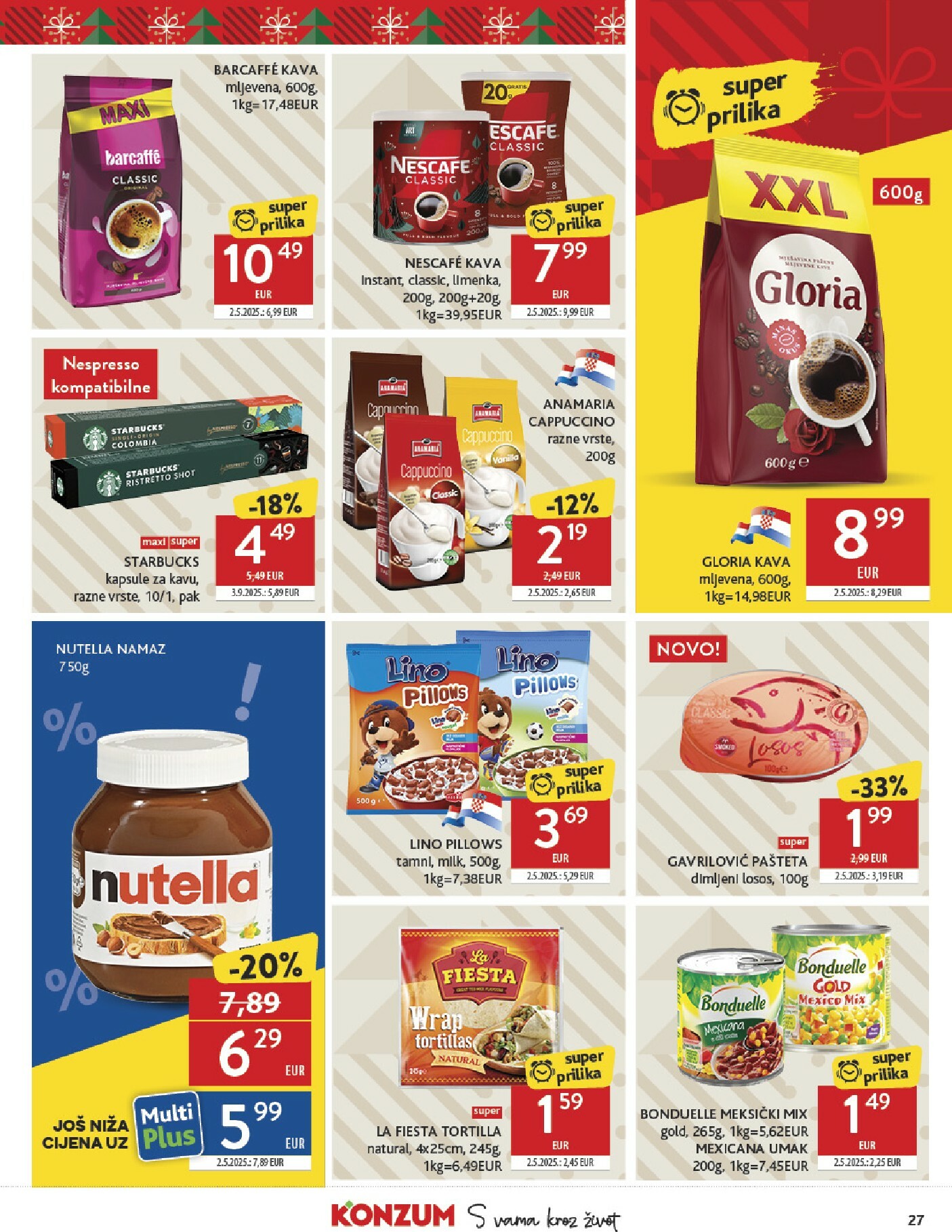 konzum - Prelistajte katalog Konzum, vrijedi od 10.12. do 16.12. - page: 27