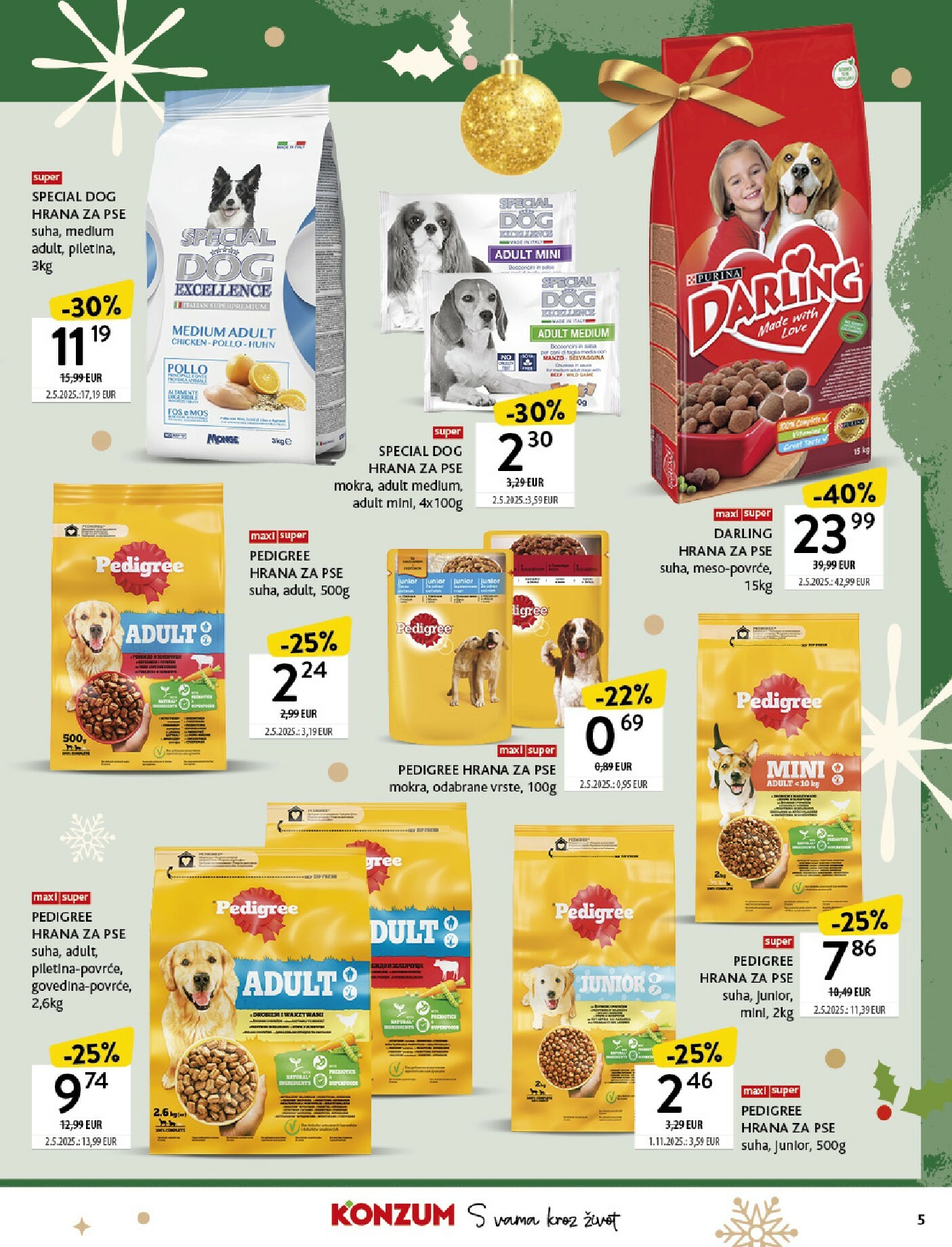 konzum - Prelistajte katalog Konzum - Katalog ljubimci, vrijedi od 08.12. do 24.12. - page: 5