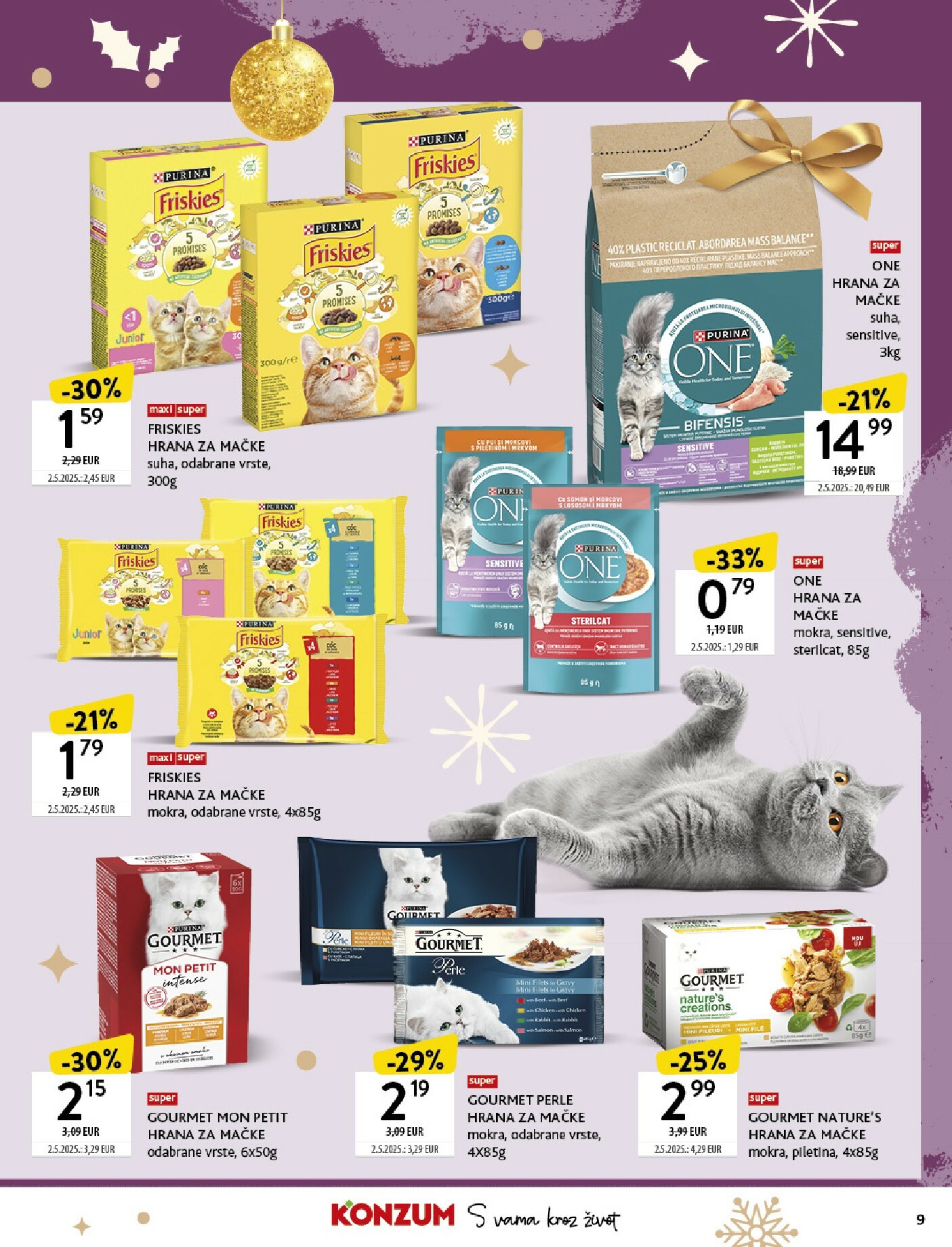 konzum - Prelistajte katalog Konzum - Katalog ljubimci, vrijedi od 08.12. do 24.12. - page: 9