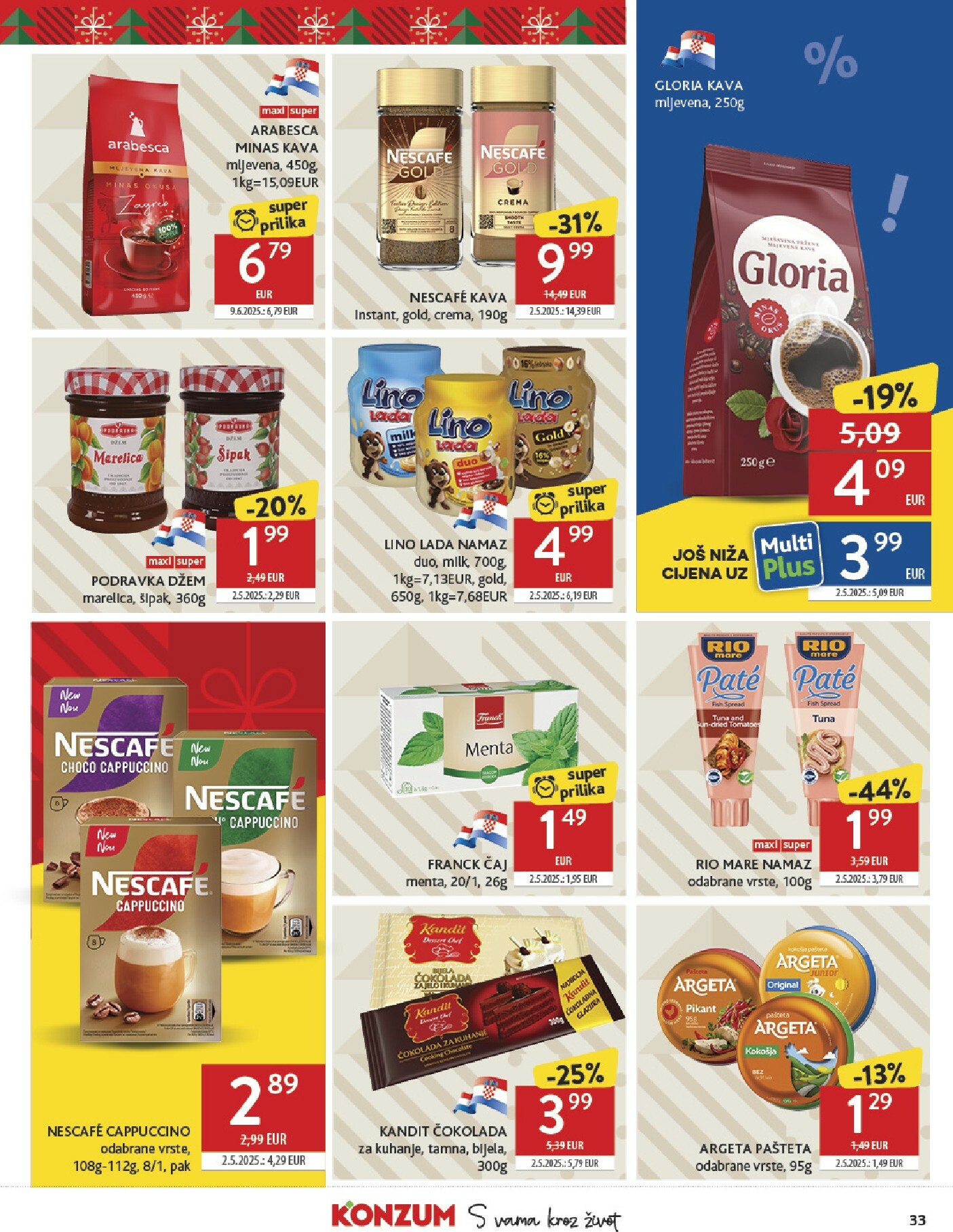 konzum - Prelistajte katalog Konzum, vrijedi od 17.12. do 24.12. - page: 33