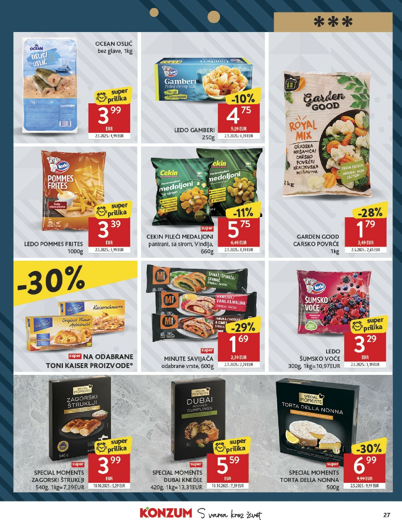 konzum - Prelistajte katalog Konzum, vrijedi od 17.12. do 24.12. - page: 27