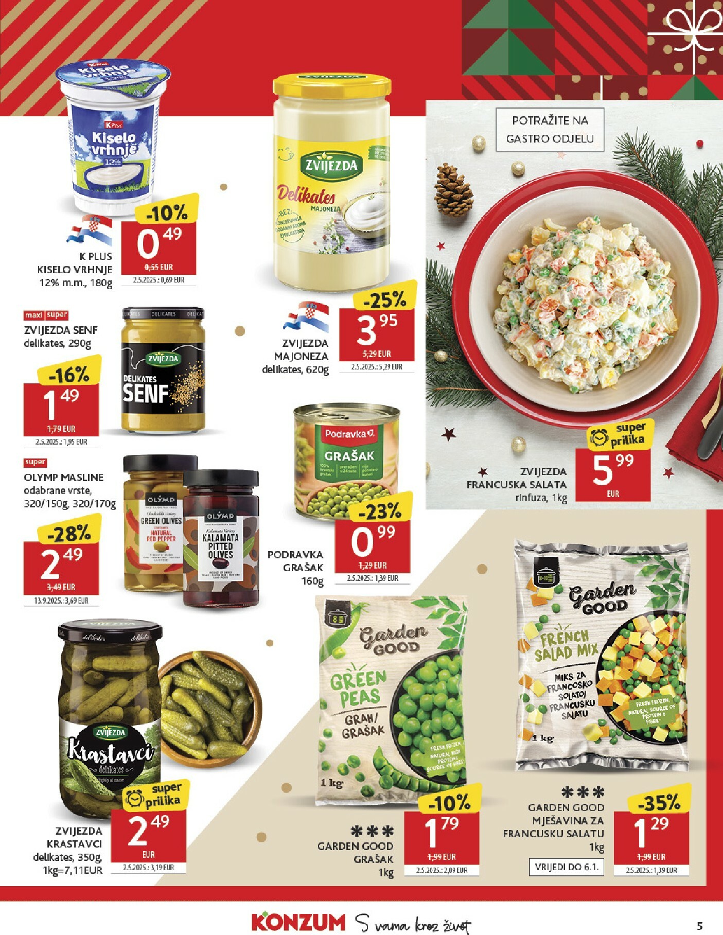 konzum - Prelistajte katalog Konzum, vrijedi od 17.12. do 24.12. - page: 5