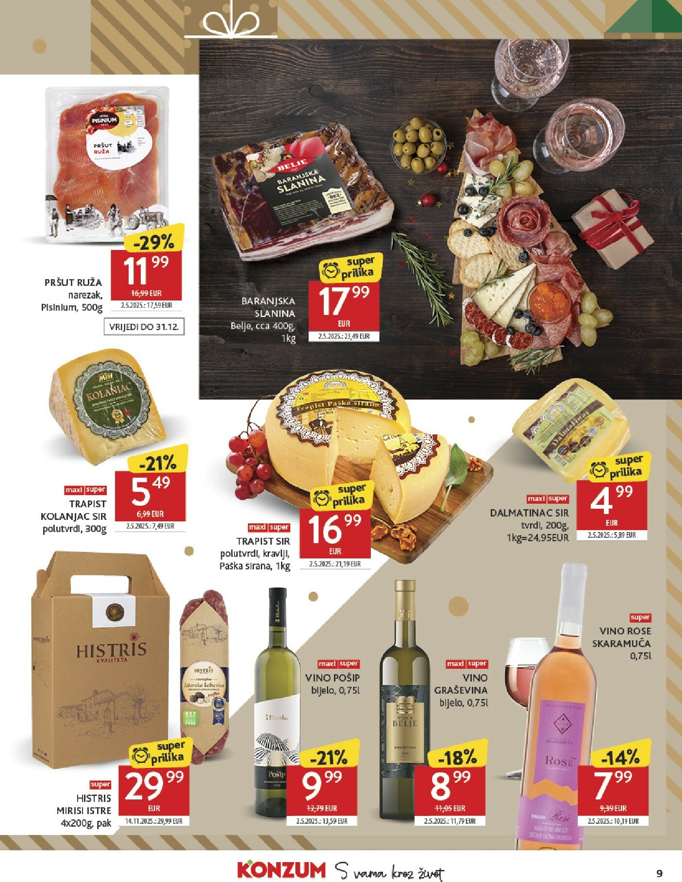 konzum - Prelistajte katalog Konzum, vrijedi od 17.12. do 24.12. - page: 9