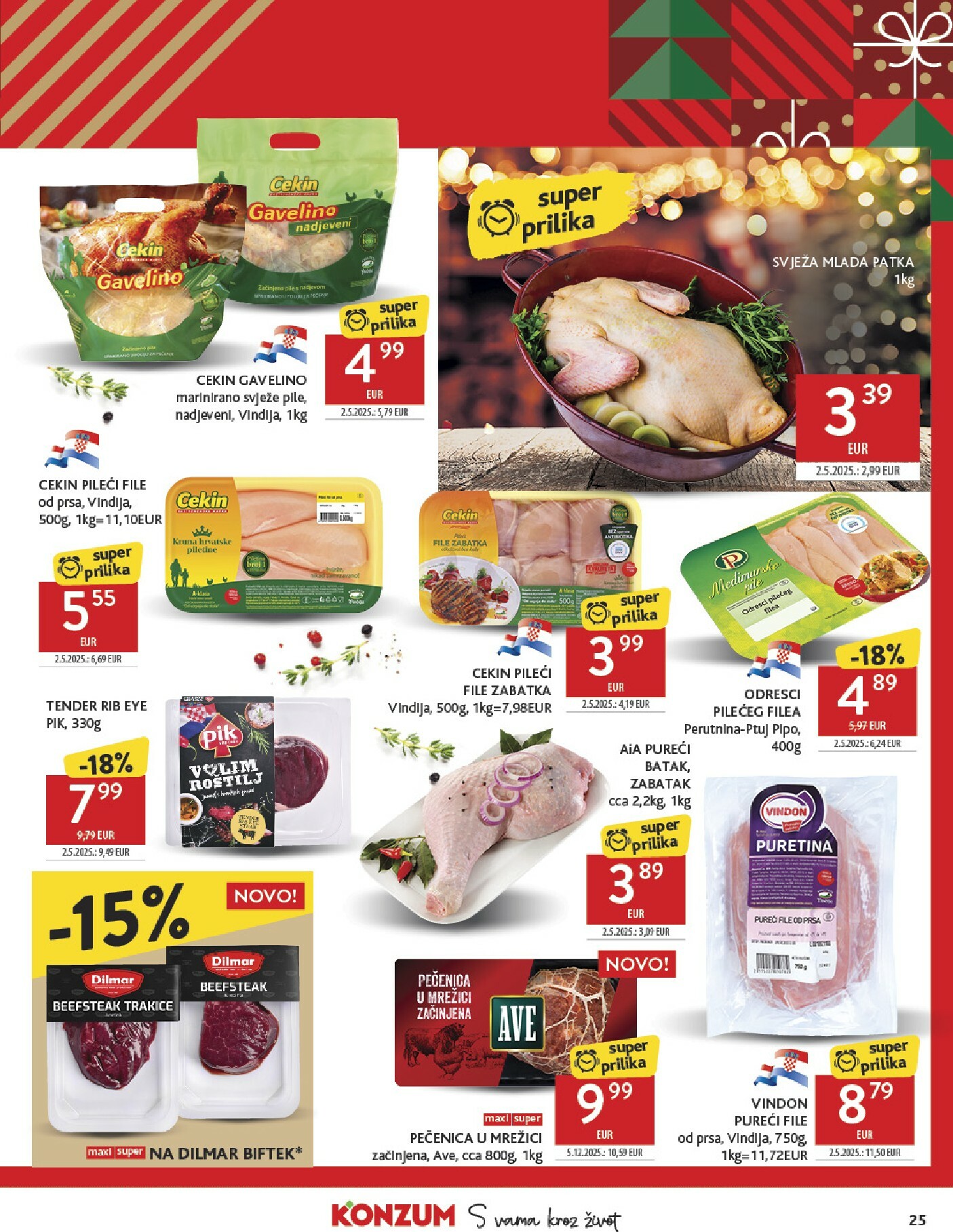 konzum - Prelistajte katalog Konzum, vrijedi od 17.12. do 24.12. - page: 25
