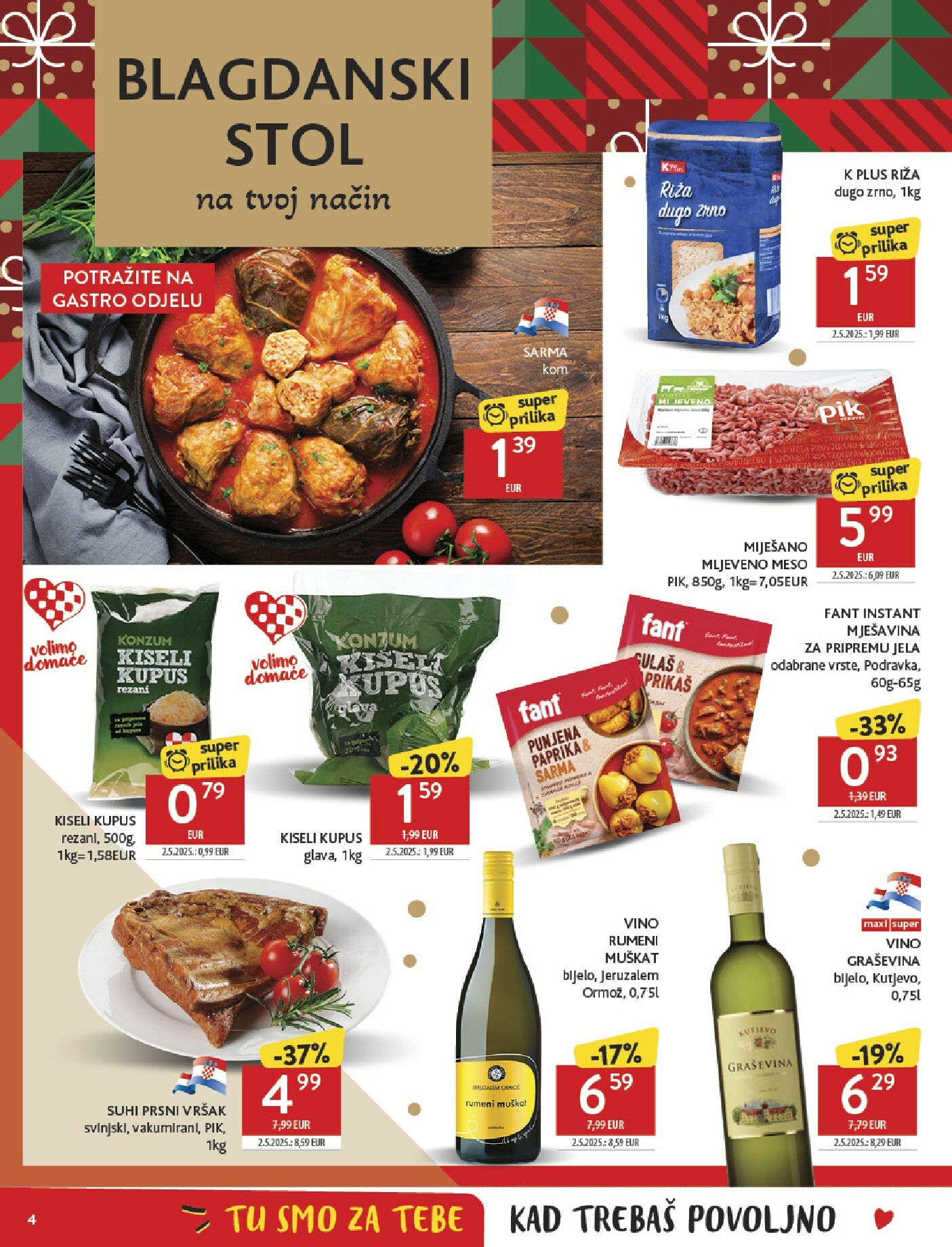 konzum - Prelistajte katalog Konzum, vrijedi od 27.12. do 06.01. - page: 4