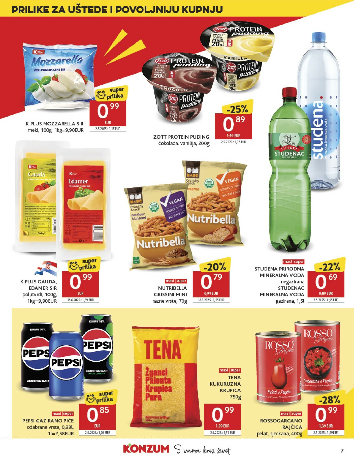 konzum - Prelistajte katalog Konzum, vrijedi od 07.01. do 13.01. - page: 7