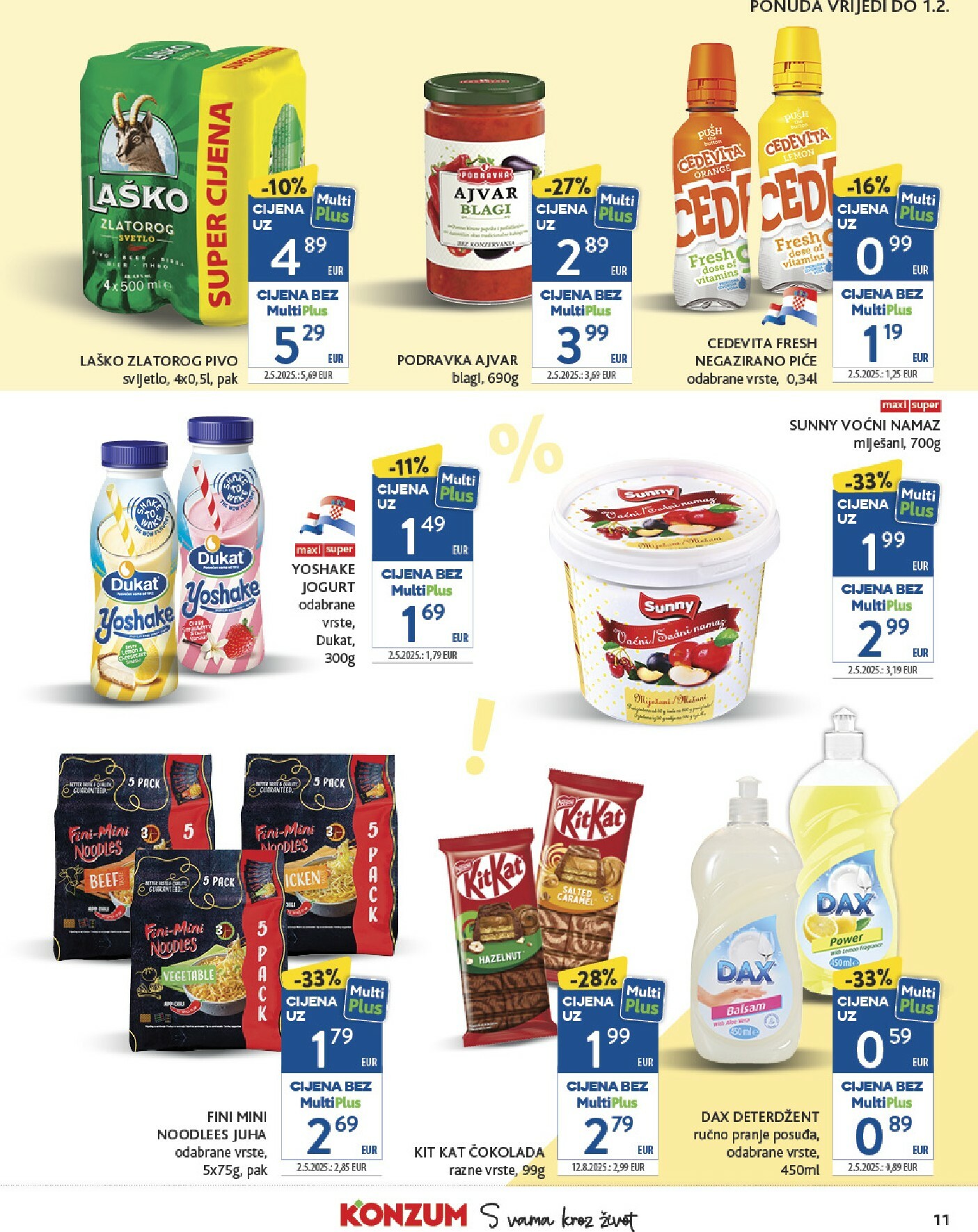 konzum - Prelistajte katalog Konzum, vrijedi od 07.01. do 13.01. - page: 11