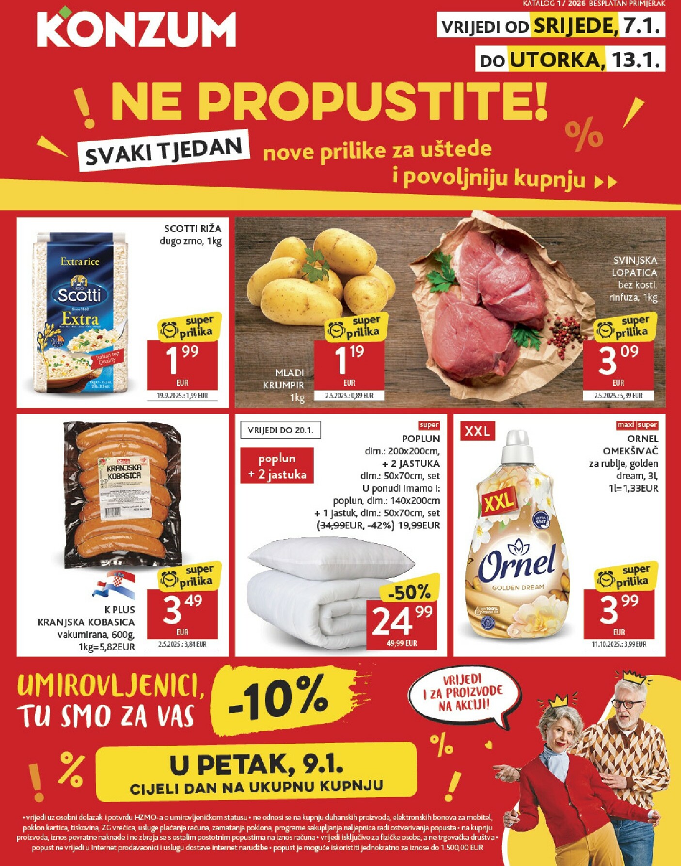 konzum - Prelistajte katalog Konzum, vrijedi od 07.01. do 13.01.