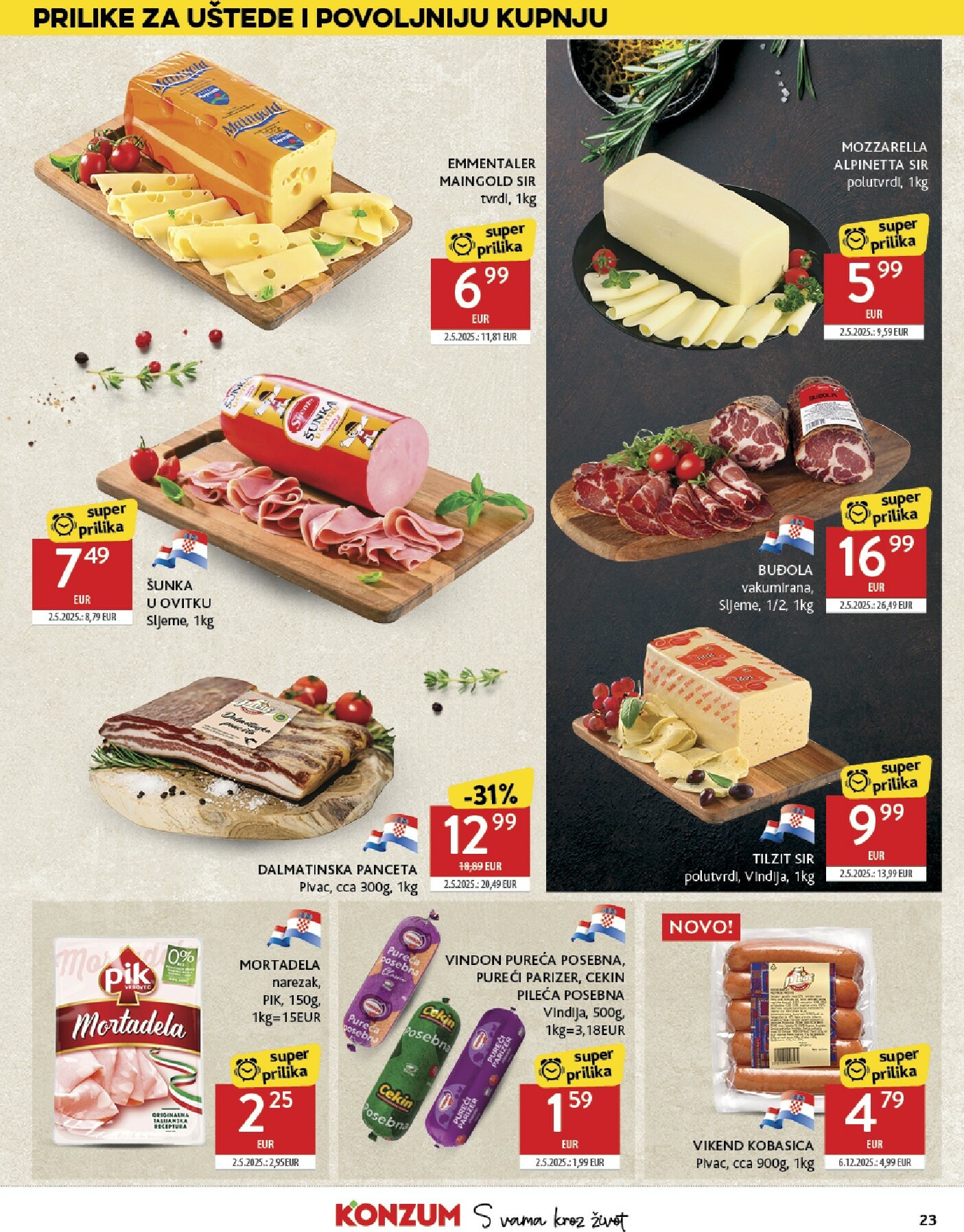 konzum - Prelistajte katalog Konzum, vrijedi od 07.01. do 13.01. - page: 23