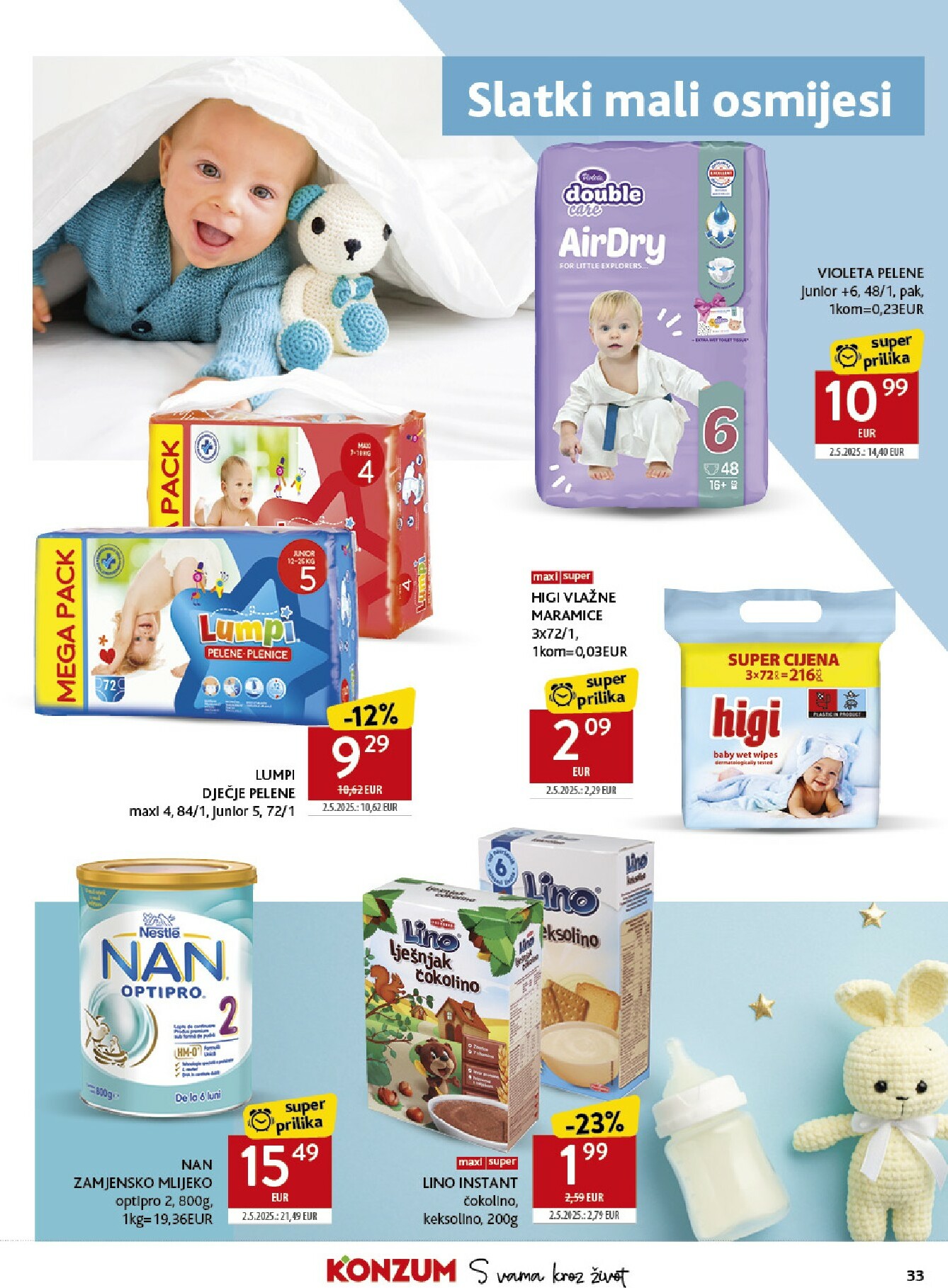 konzum - Prelistajte katalog Konzum, vrijedi od 14.01. do 20.01. - page: 33
