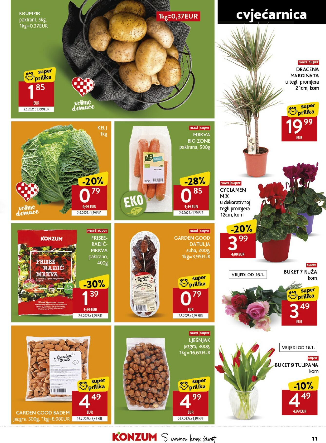 konzum - Prelistajte katalog Konzum, vrijedi od 14.01. do 20.01. - page: 11