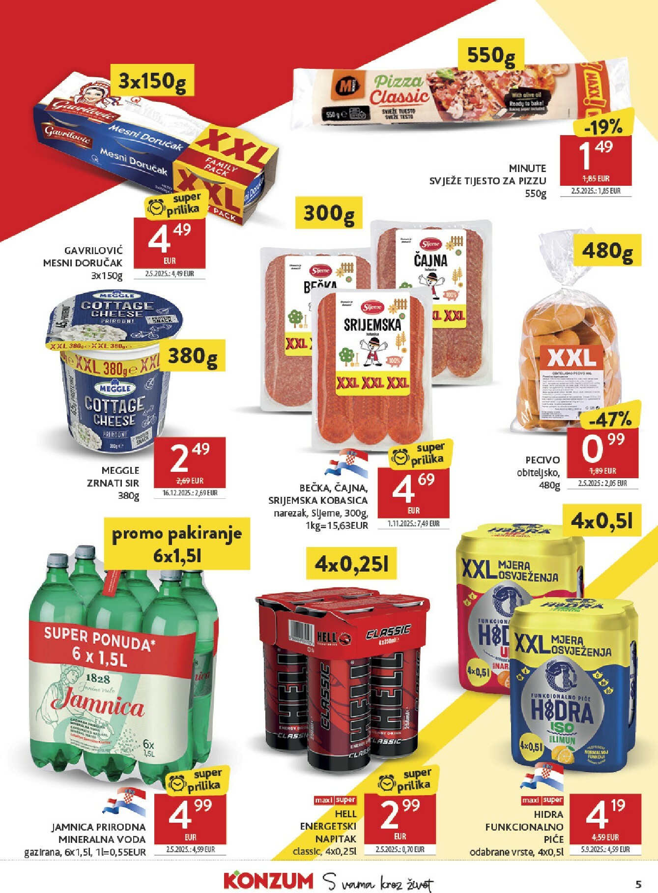 konzum - Prelistajte katalog Konzum, vrijedi od 14.01. do 20.01. - page: 5