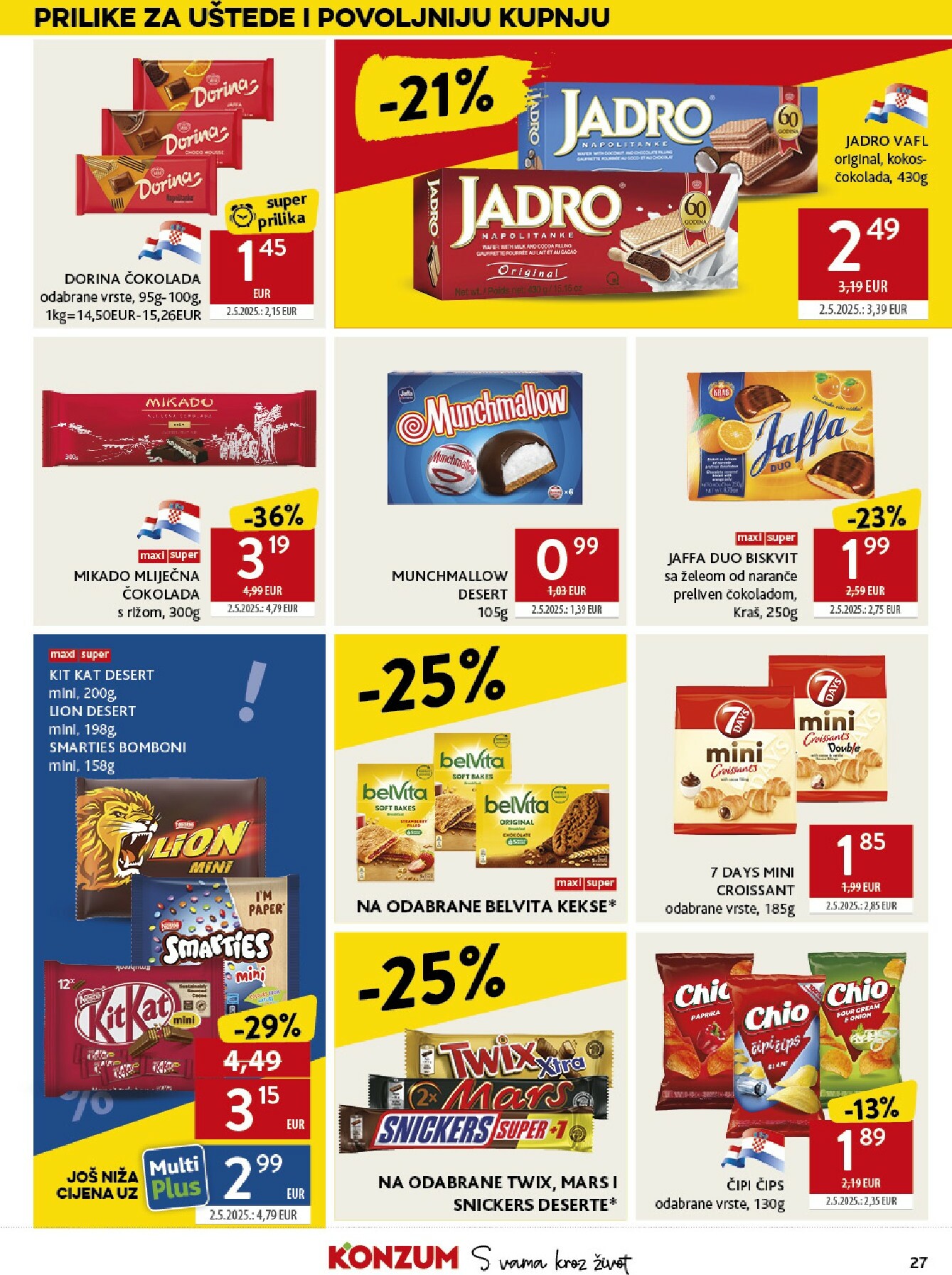 konzum - Prelistajte katalog Konzum, vrijedi od 14.01. do 20.01. - page: 27