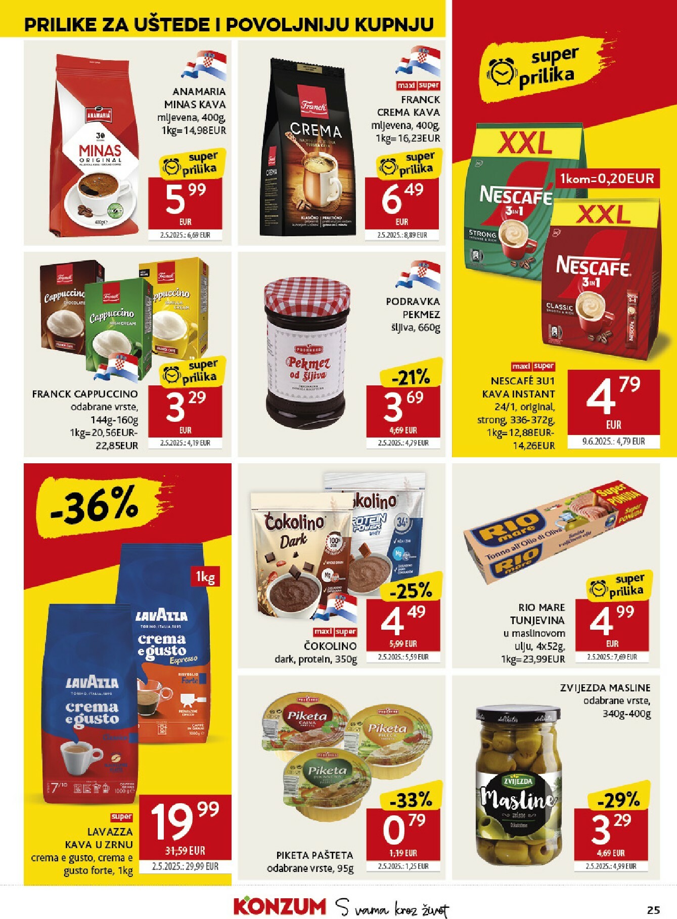 konzum - Prelistajte katalog Konzum, vrijedi od 14.01. do 20.01. - page: 25