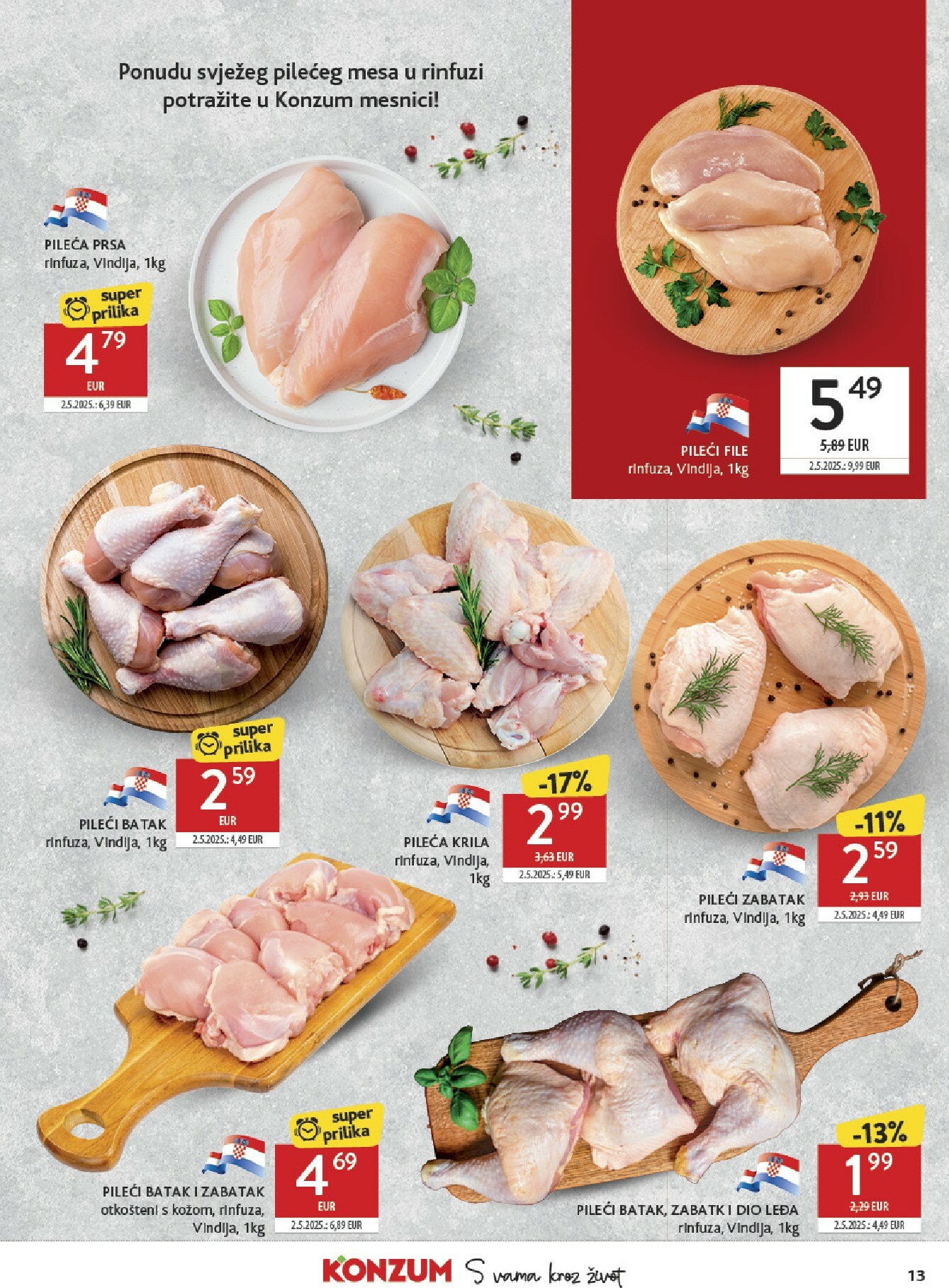 konzum - Prelistajte katalog Konzum, vrijedi od 14.01. do 20.01. - page: 13