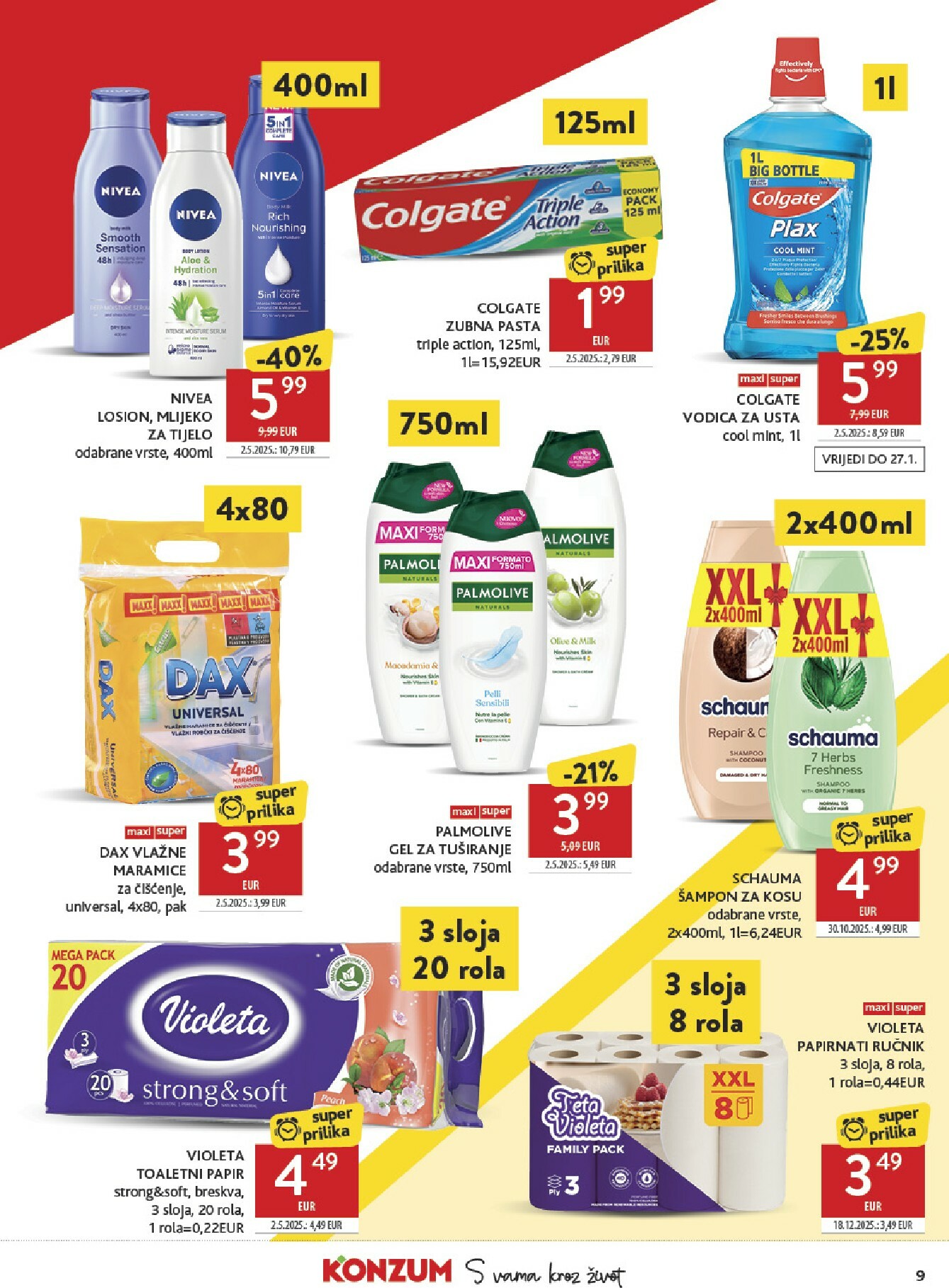 konzum - Prelistajte katalog Konzum, vrijedi od 14.01. do 20.01. - page: 9