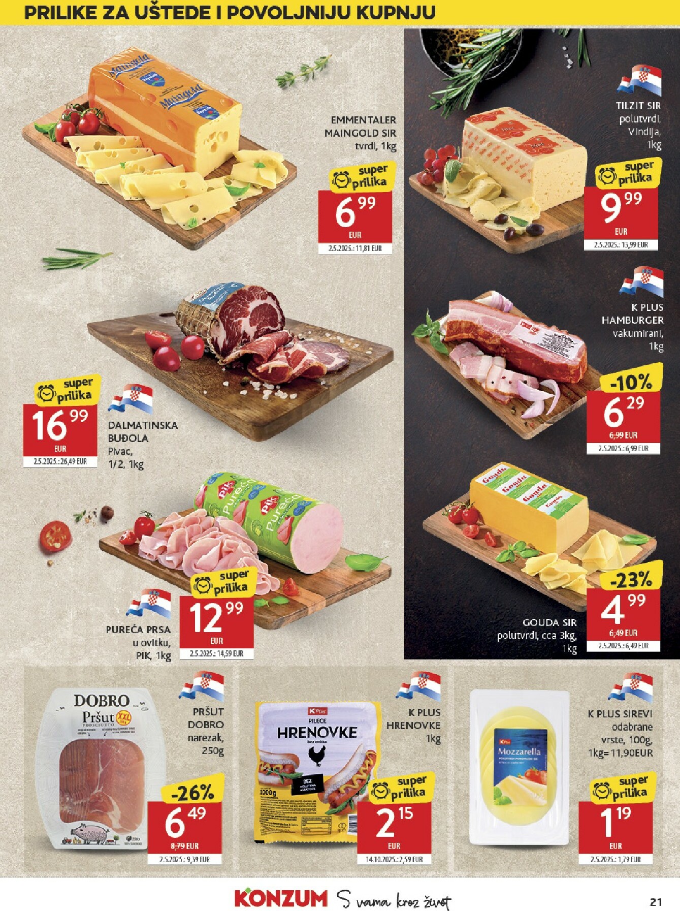 konzum - Prelistajte katalog Konzum, vrijedi od 21.01. do 27.01. - page: 21