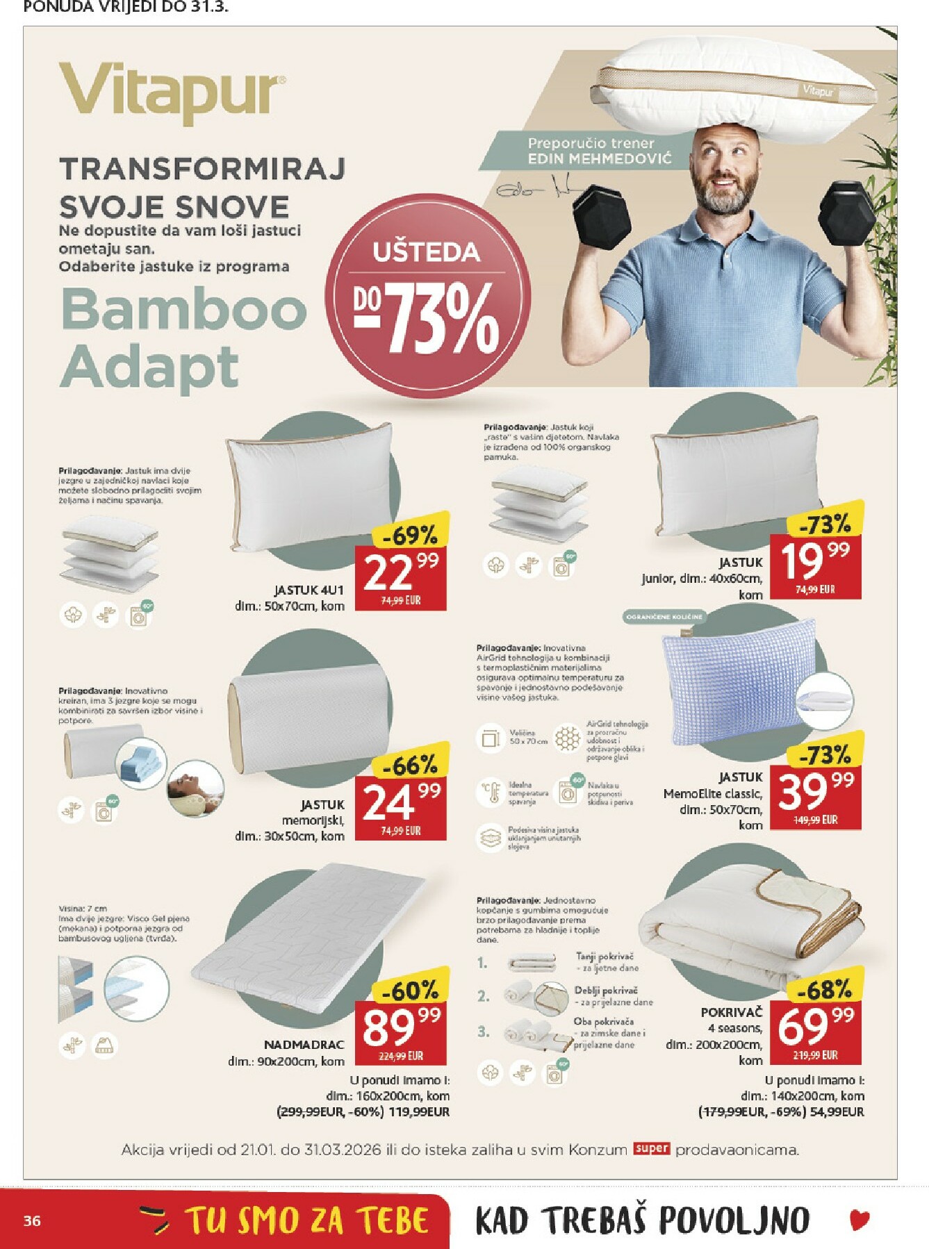 konzum - Prelistajte katalog Konzum, vrijedi od 21.01. do 27.01. - page: 36