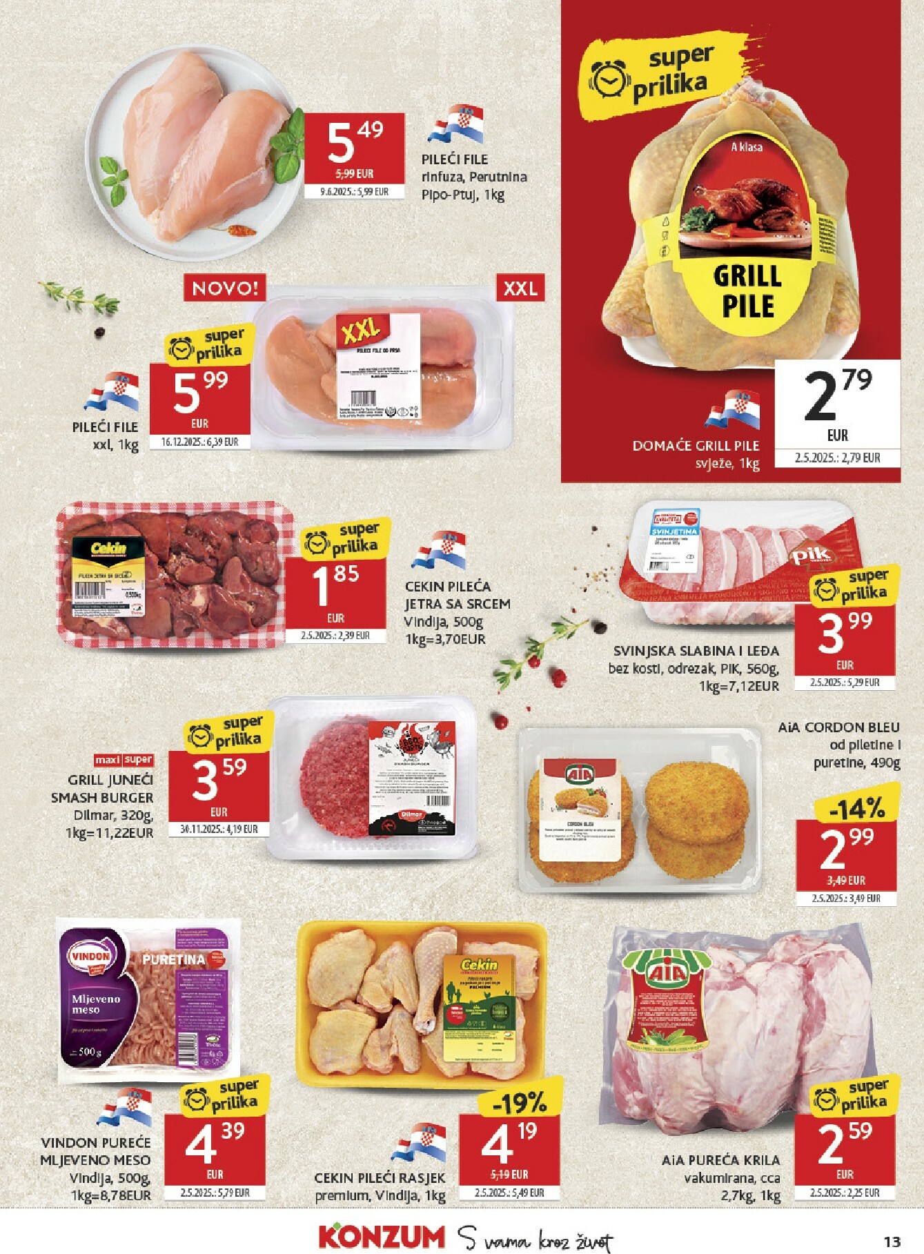 konzum - Prelistajte katalog Konzum, vrijedi od 21.01. do 27.01. - page: 13