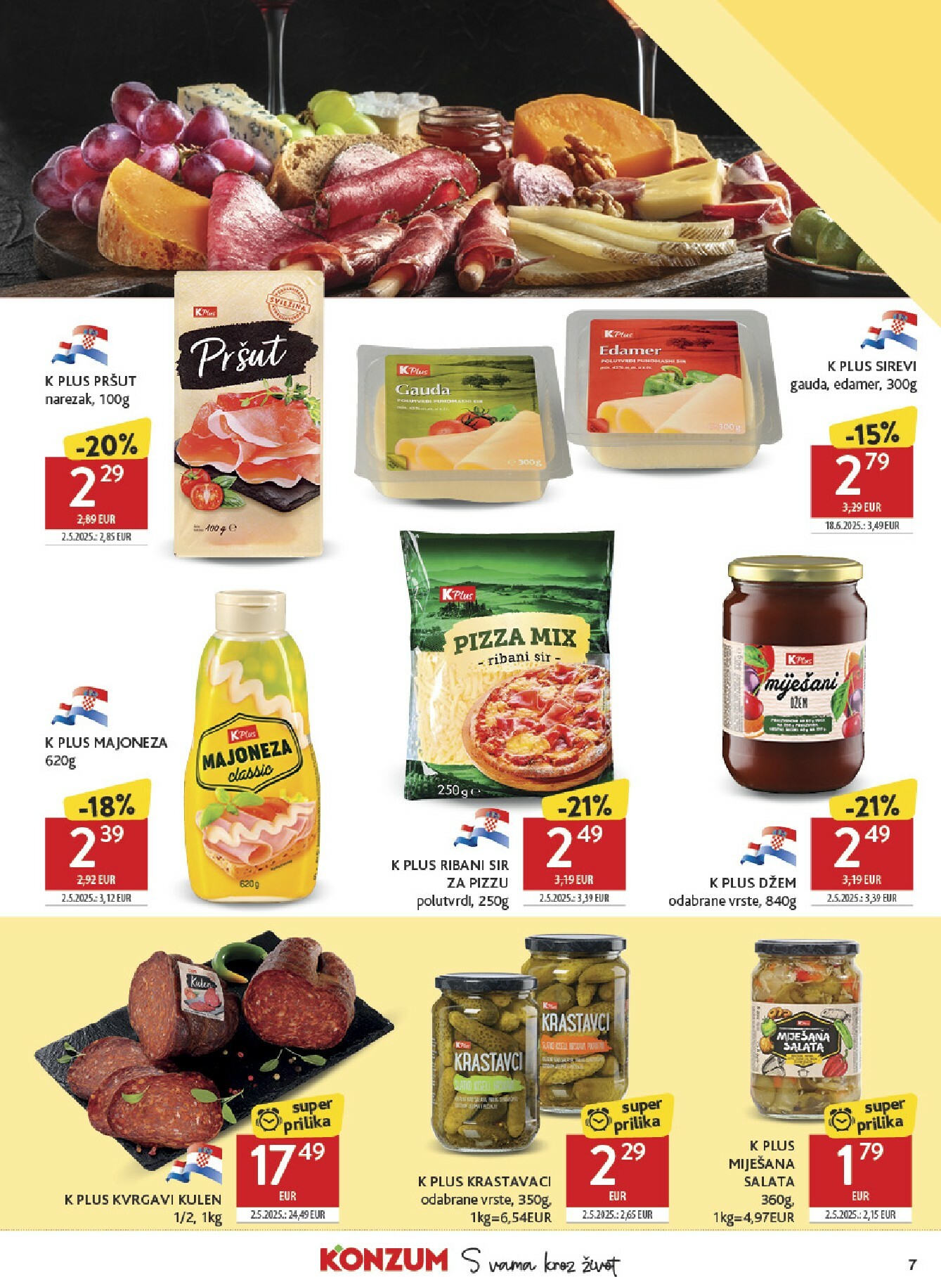 konzum - Prelistajte katalog Konzum, vrijedi od 21.01. do 27.01. - page: 7