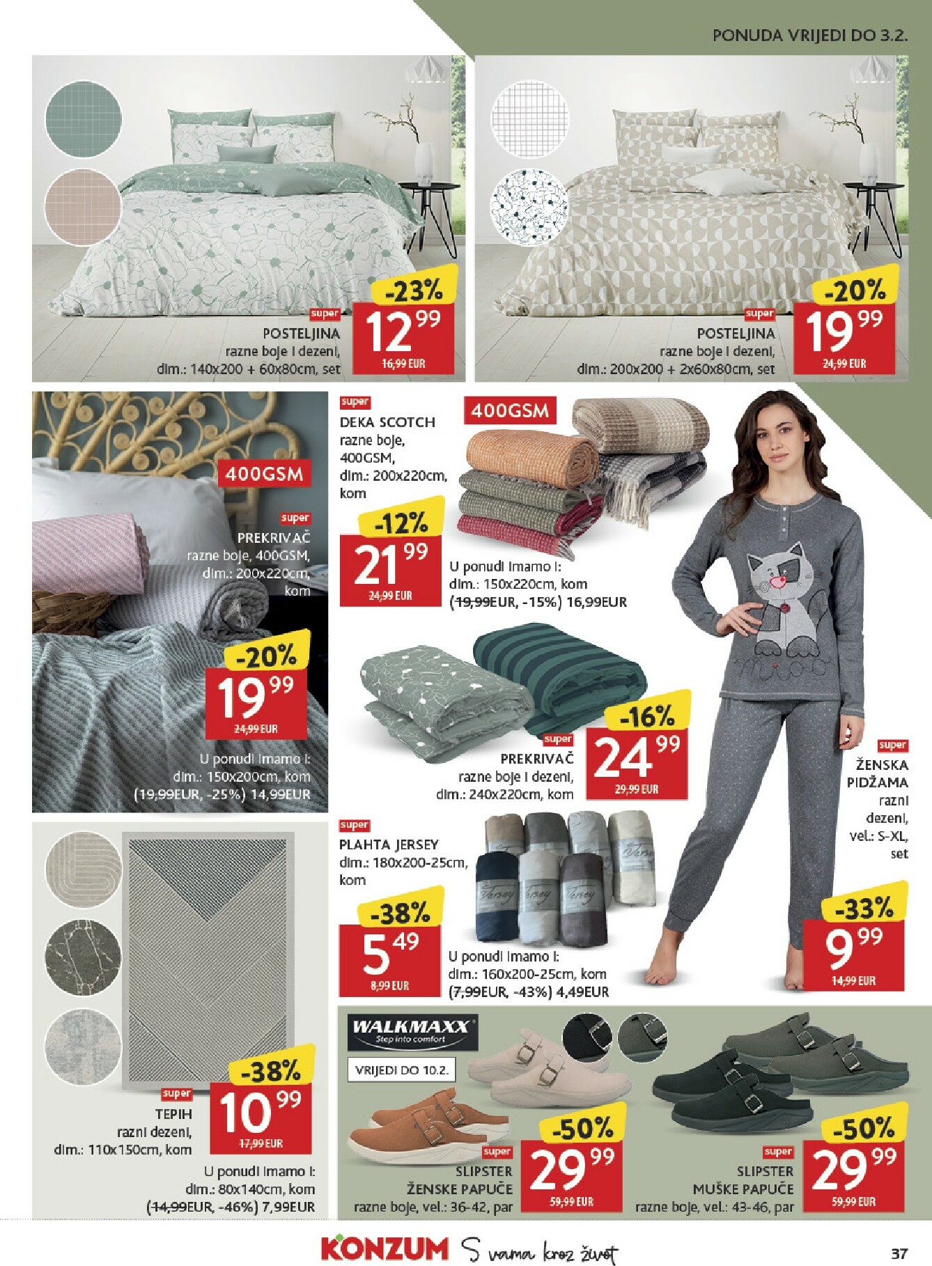 konzum - Prelistajte katalog Konzum, vrijedi od 21.01. do 27.01. - page: 37