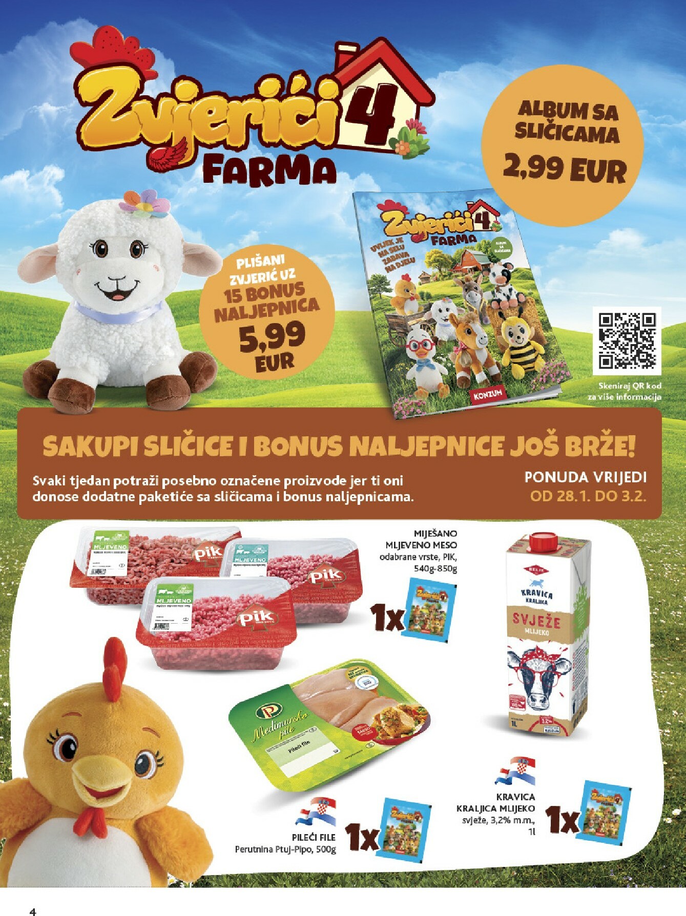konzum - Prelistajte katalog Konzum, vrijedi od 28.01. do 03.02. - page: 4